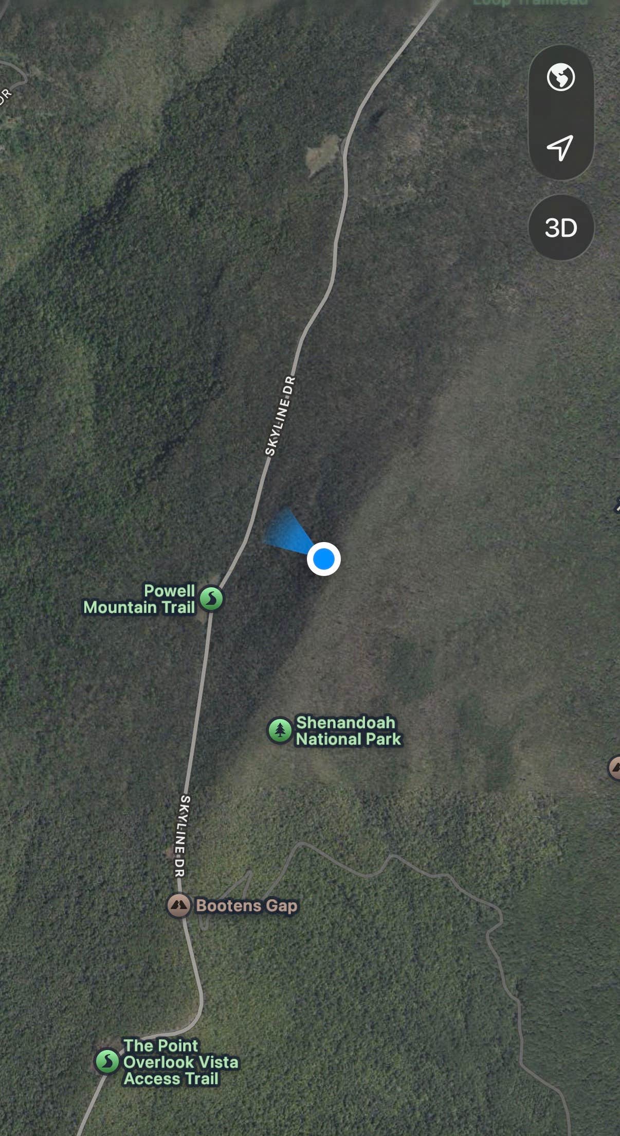 Camper-submitted photo at Hazeltop Summit Bluff Dispersed Camping near Port Republic, VA