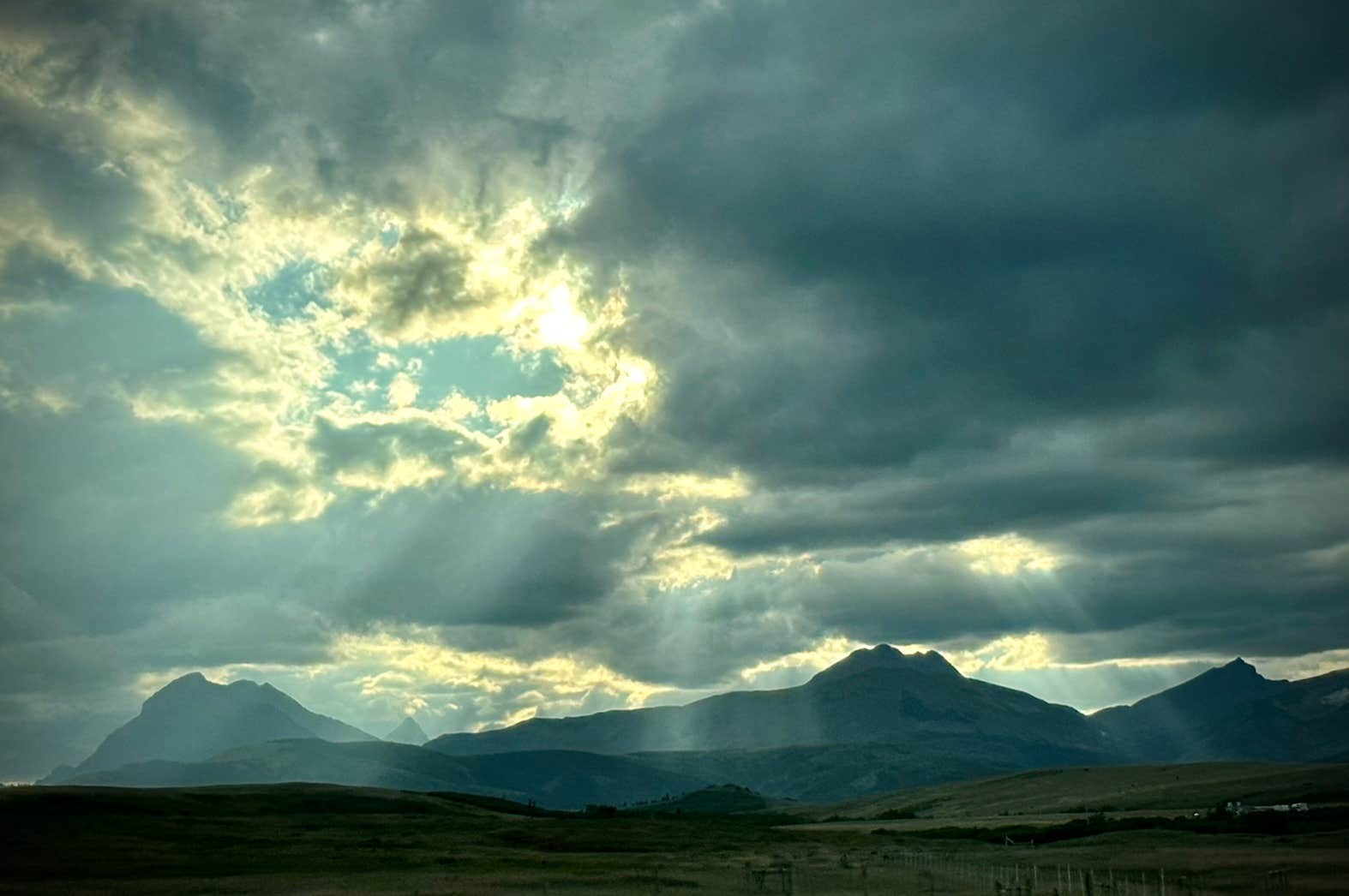 Camper-submitted photo at Heart of Glacier RV Park & Cabins near Babb, MT