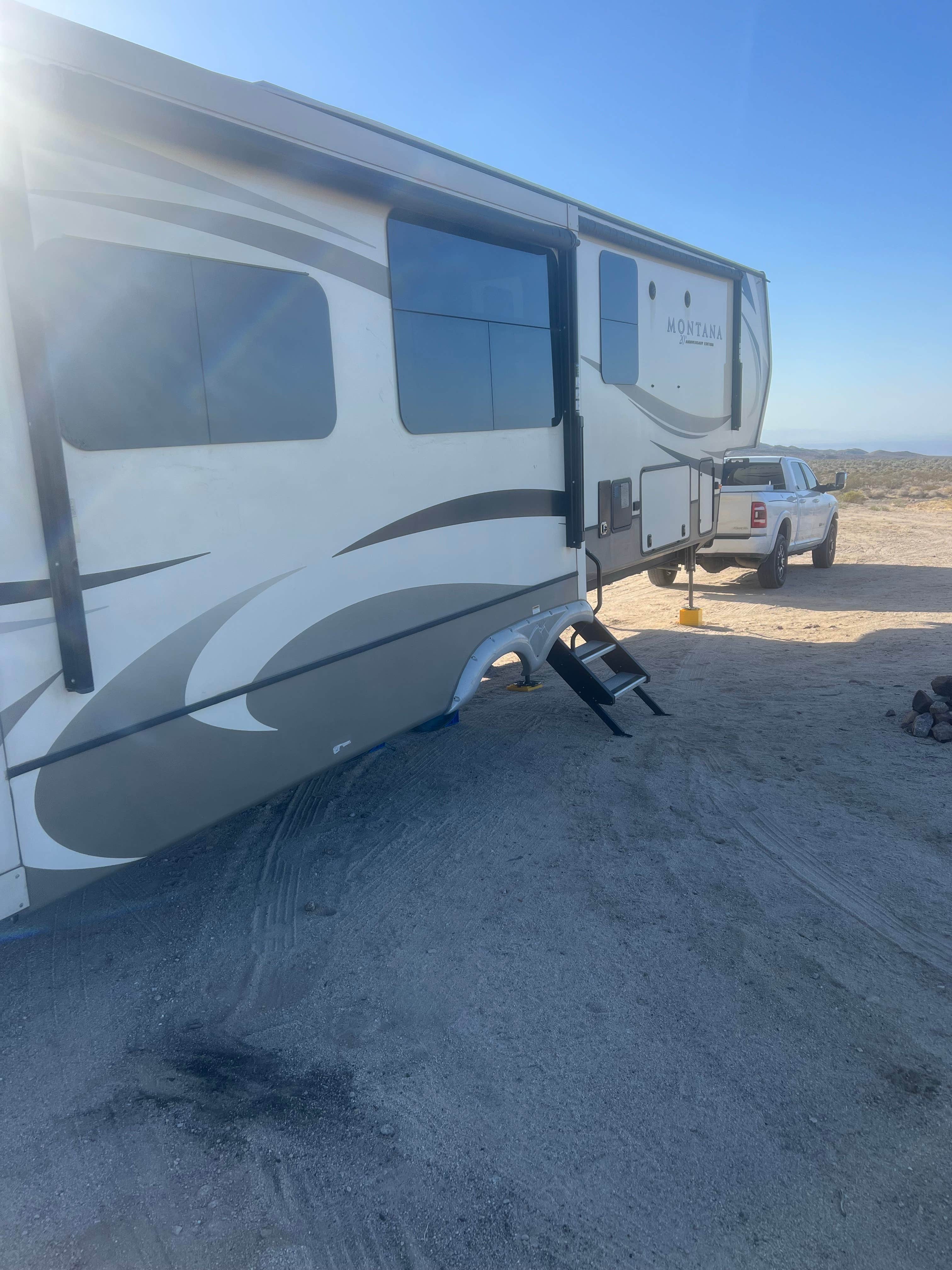 Lester M.'s photo of rv camping at Heart of the Mojave on Kelbaker Road near Baker, CA
