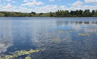 Teresa T.'s photo of a dispersed camping area at Heinrich Martin Dam near Fort Ransom, ND