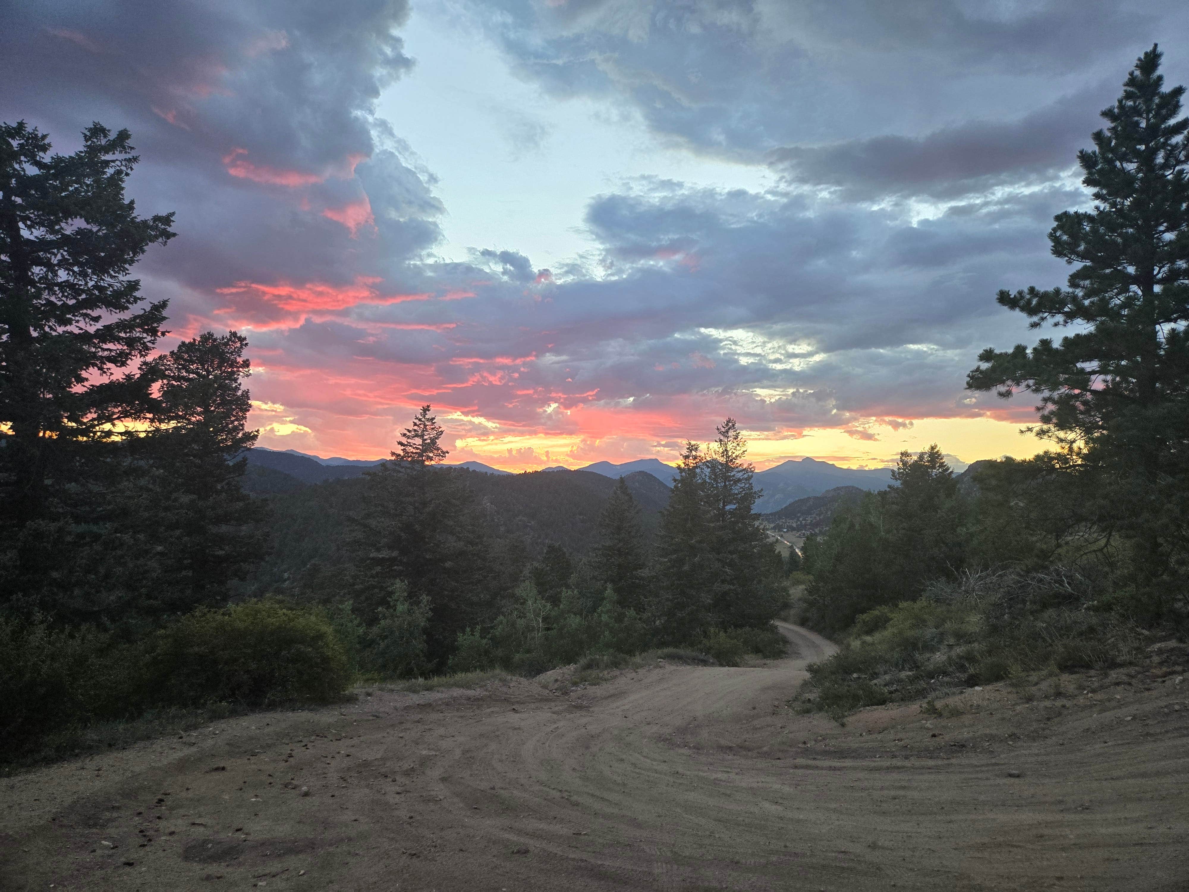 Ben H.'s photo of a dispersed camping area at Hell Canyon Dispersed near Berthoud, CO