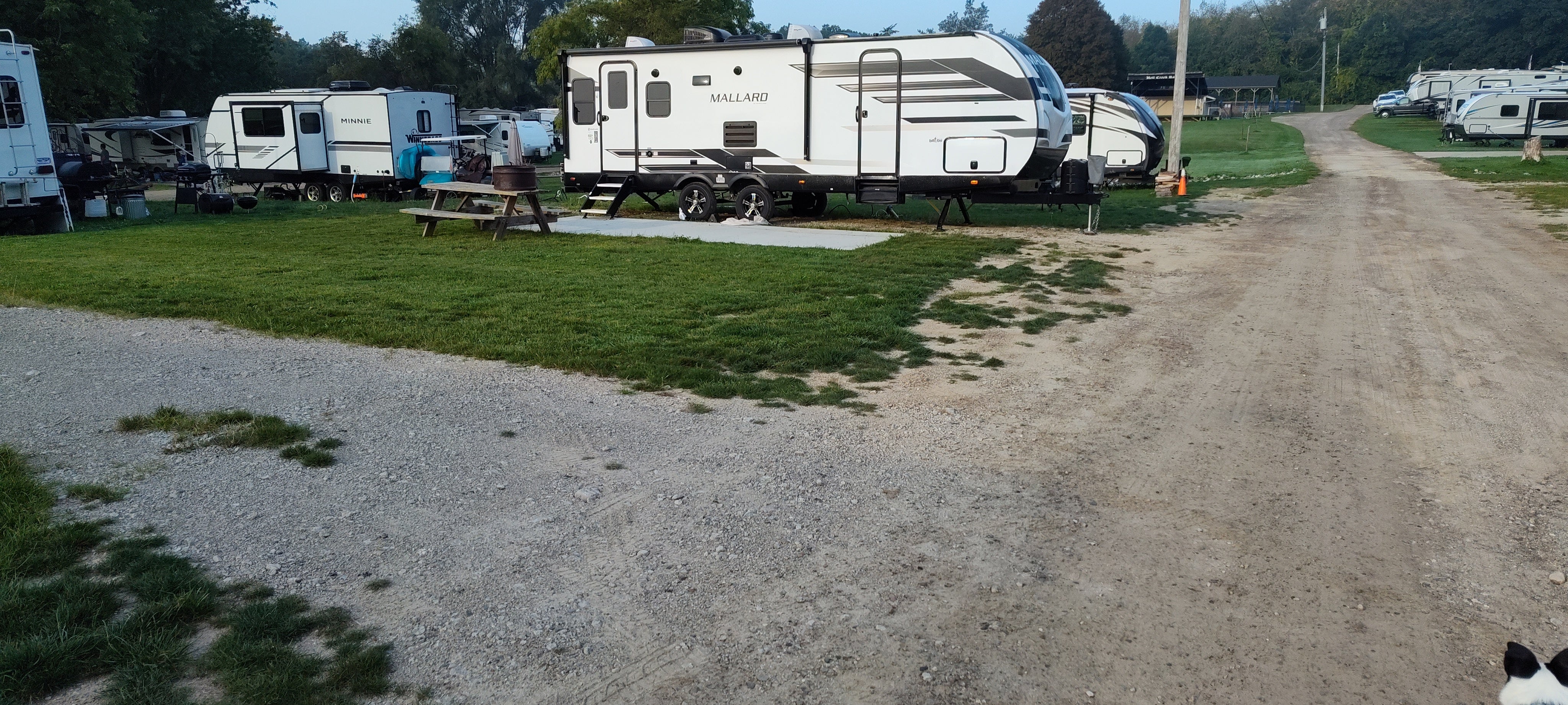 Camper submitted image from PINCKNEY RAILS-TO-TRAIL CAMPGROUND - 3