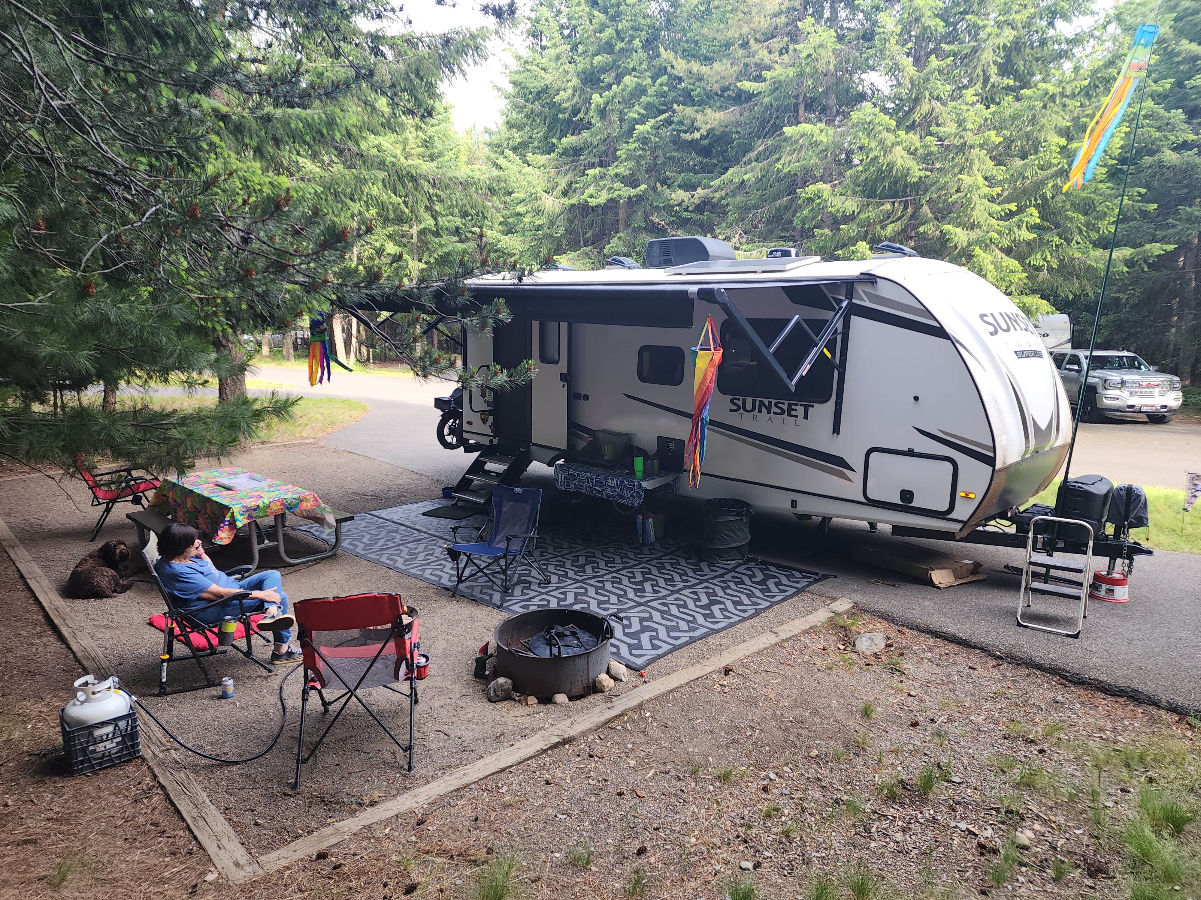 Mike H.'s photo of camping with pets at Henderson Beach State Park Campground near Destin, FL