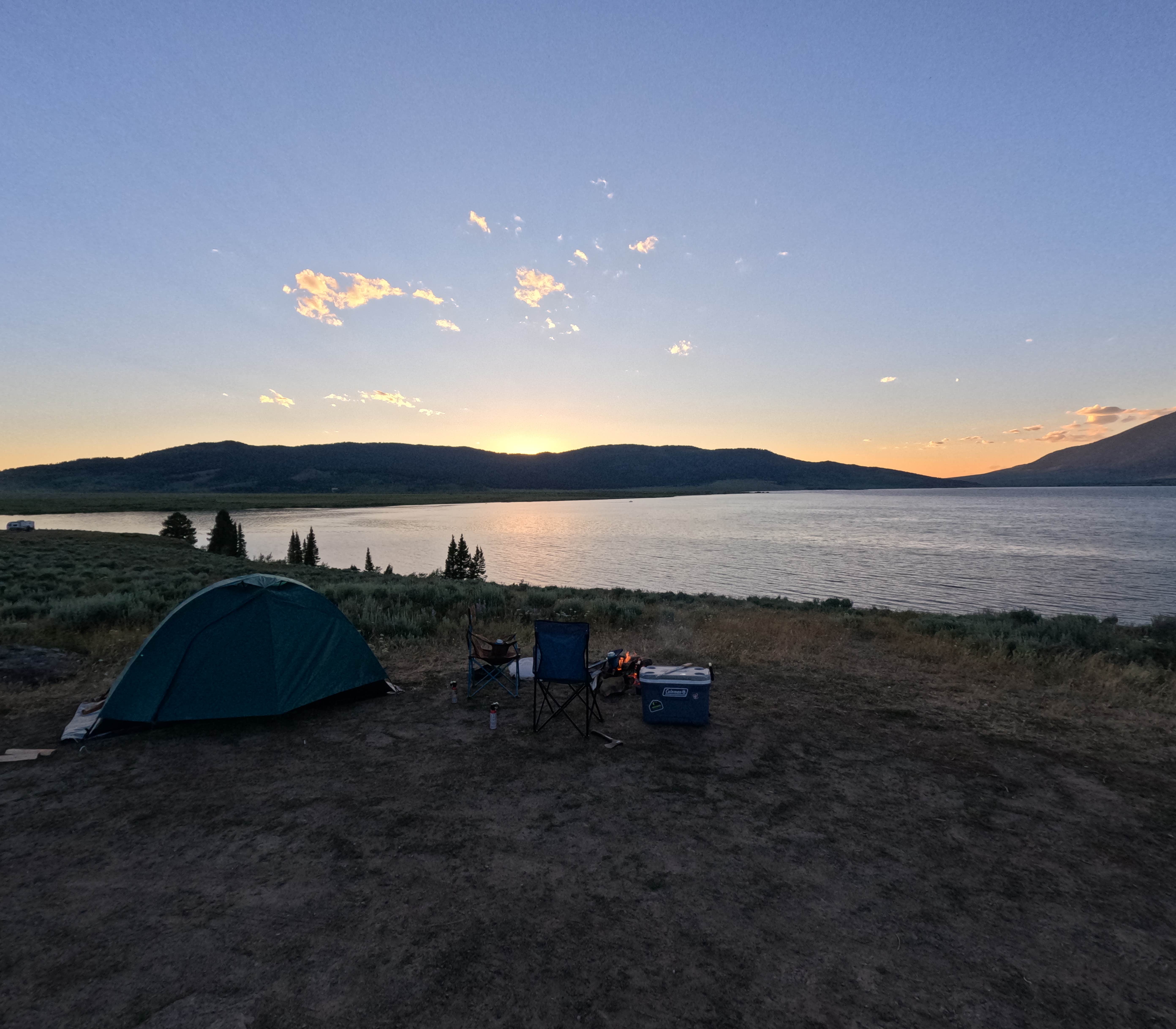 Austin R.'s photo of a dispersed camping area at Henry Flats Dispersed Spot near Island Park, ID