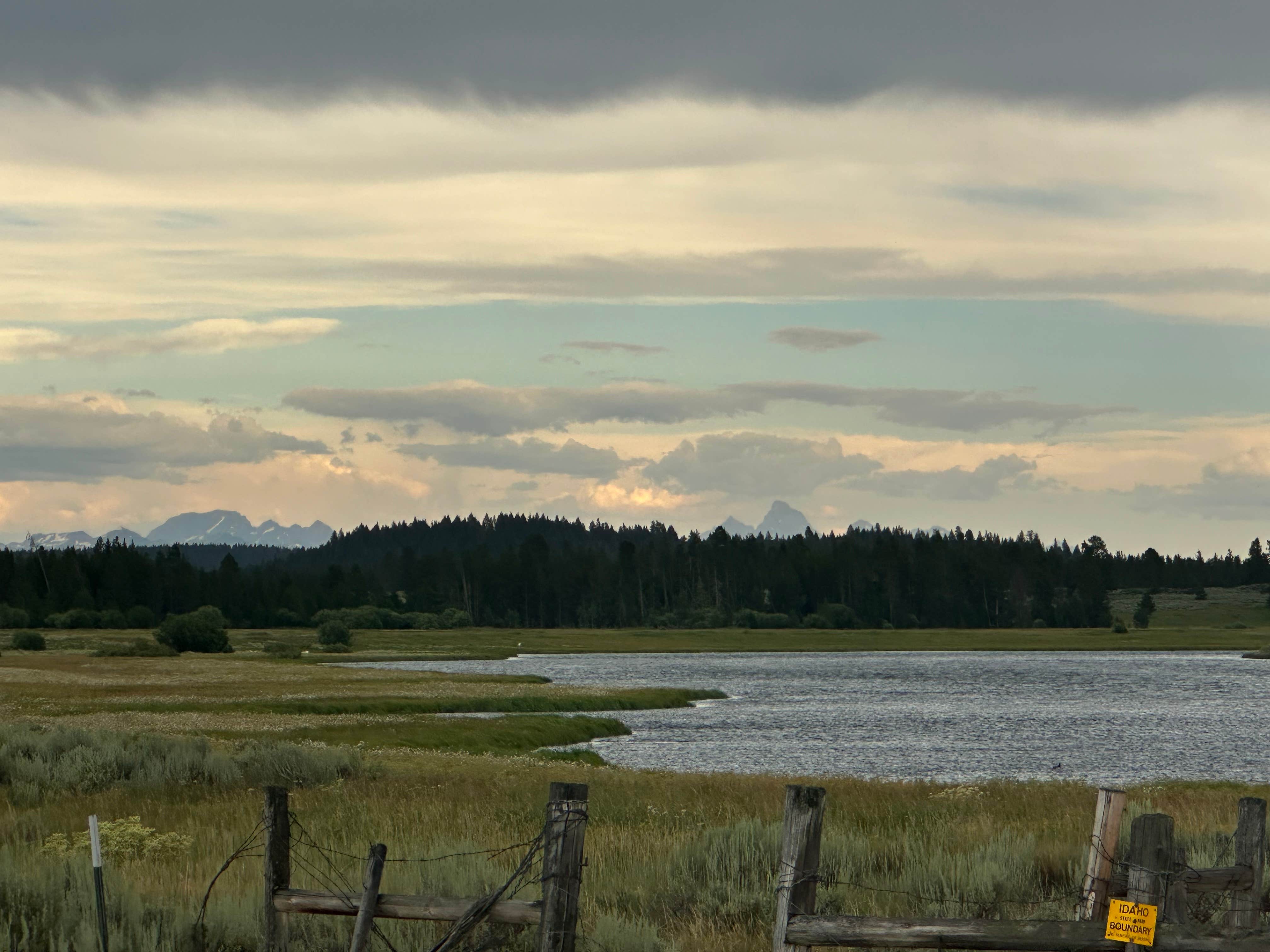 Tina E.'s photo of a dispersed camping area at Henry's Fork Rivercamp near Dubois, ID