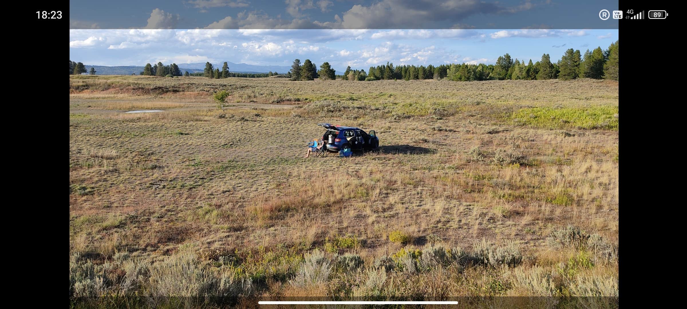 Camper-submitted photo at Henry's Fork Rivercamp near Dubois, ID
