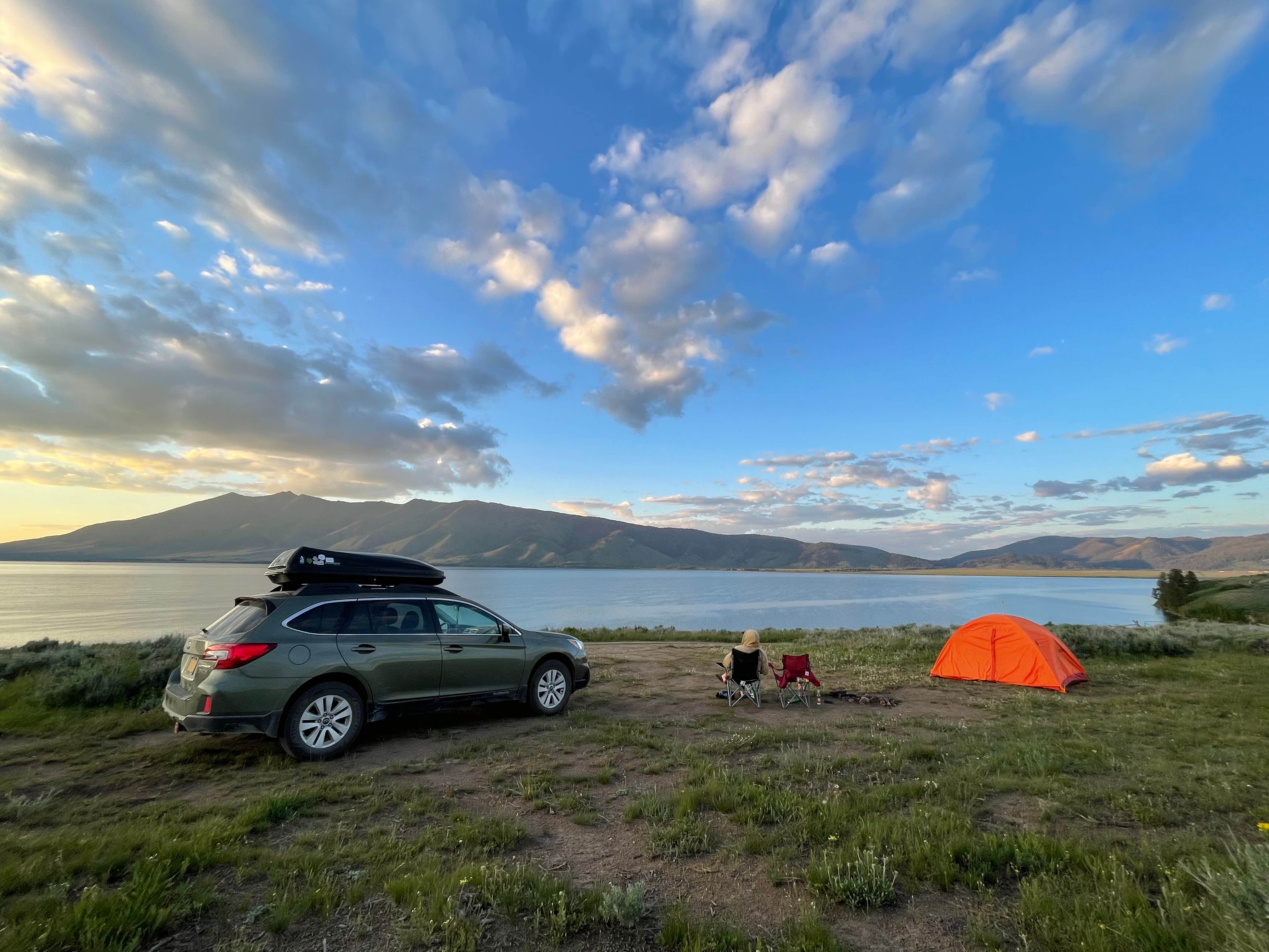 Nicki S.'s photo of a dispersed camping area at Henry's Lake BLM Dispersed near West Yellowstone, MT