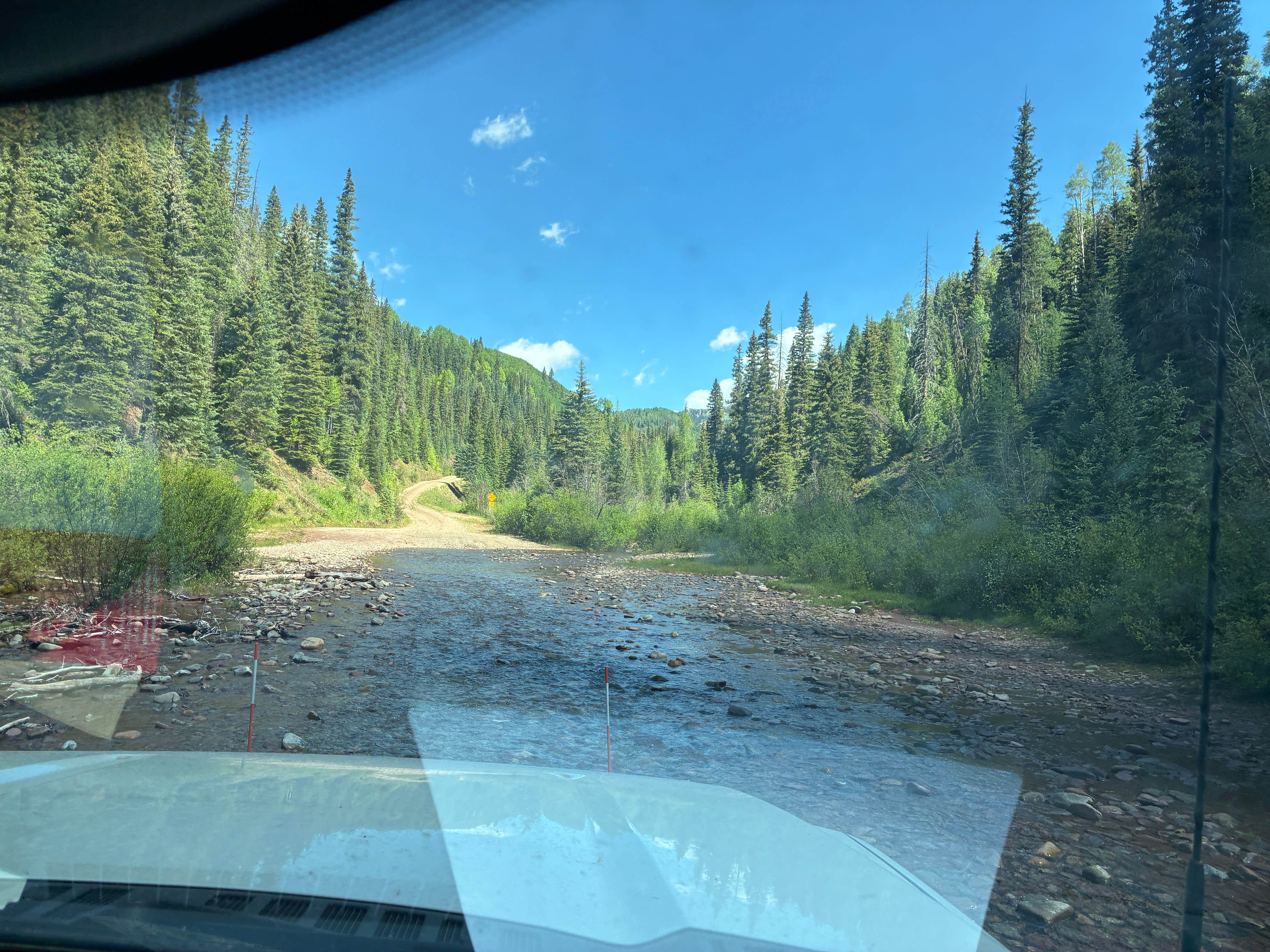 Camper-submitted photo at Hermosa Creek near Rico, CO