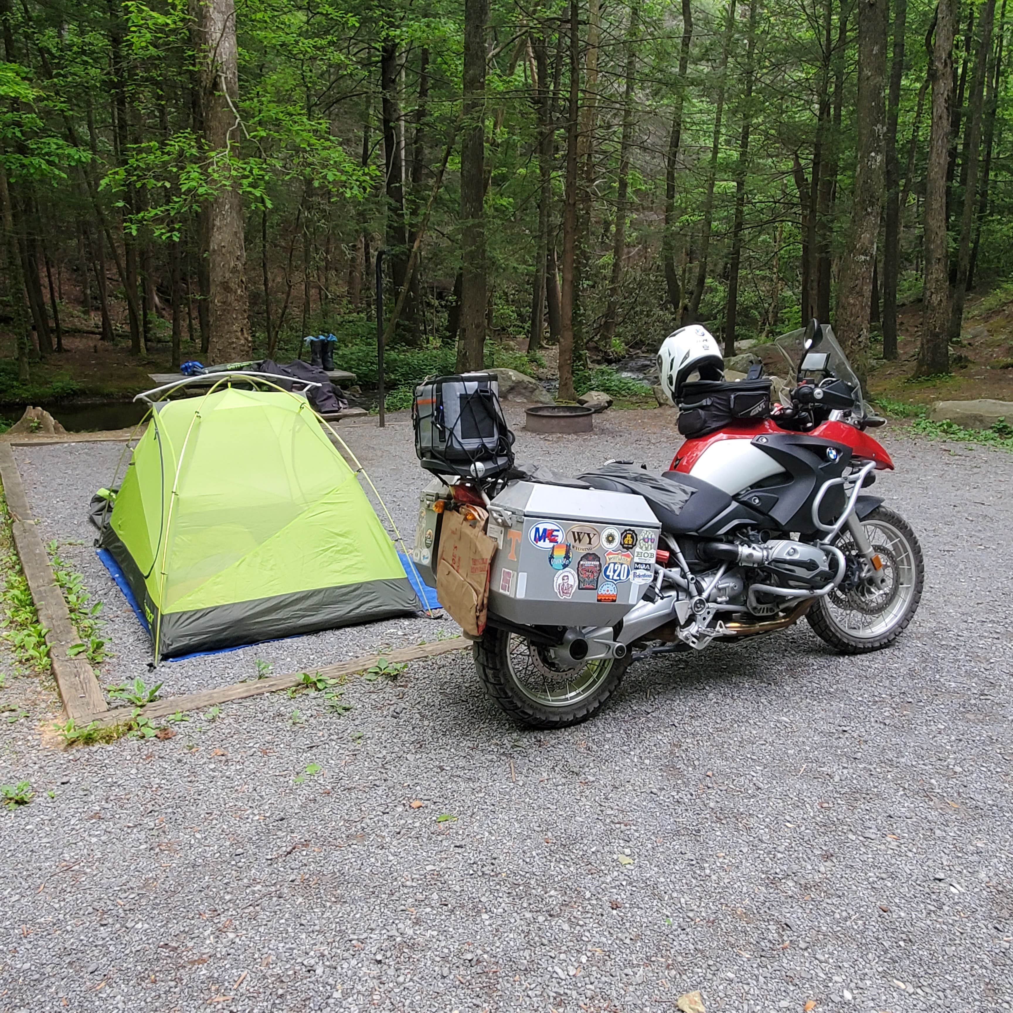 Camper-submitted photo at Hickey Gap (Cohutta WMA) near Etowah, TN