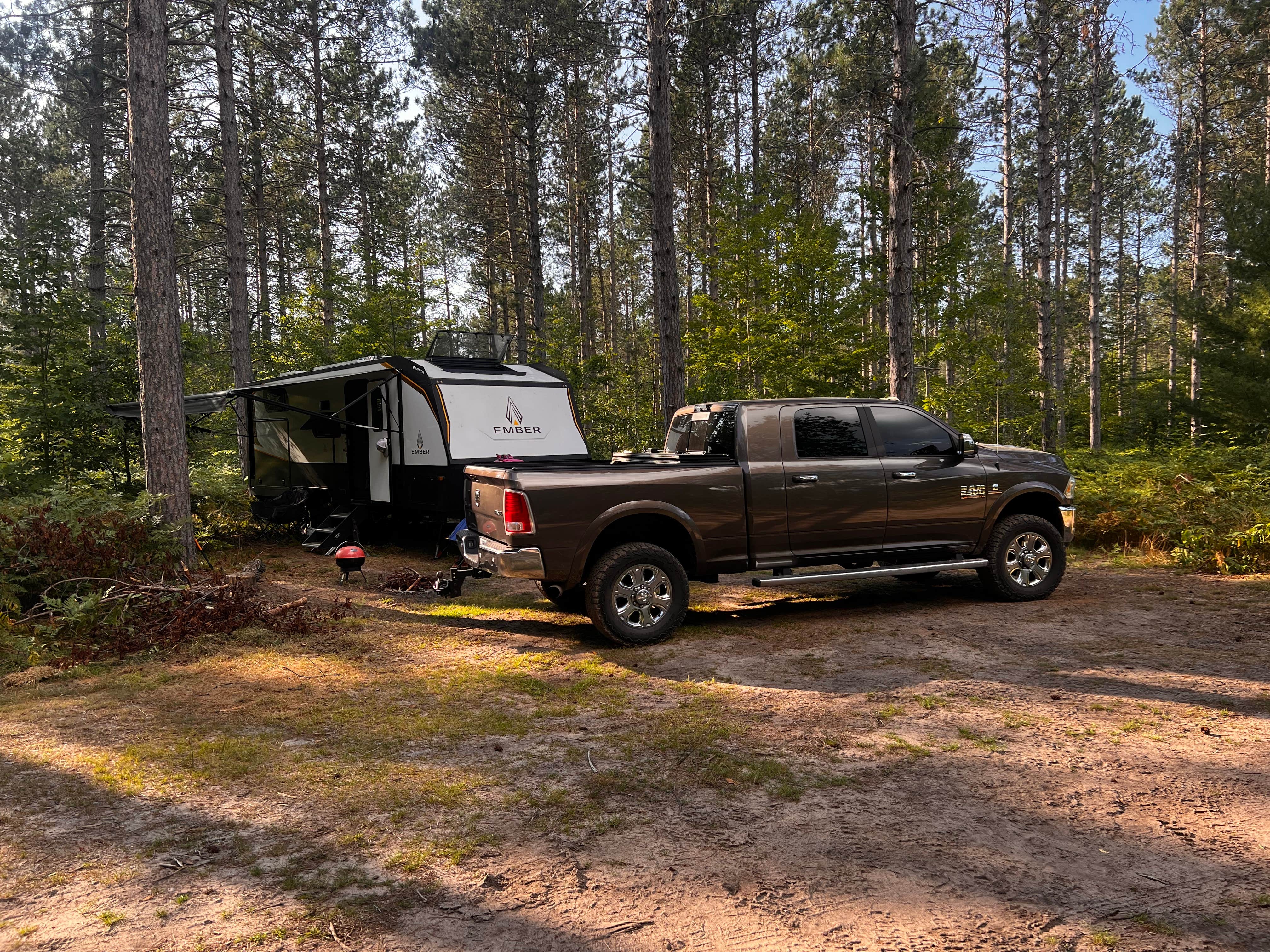 Camper-submitted photo at Hickey Marsh Dispersed Camping near Eben Junction, MI