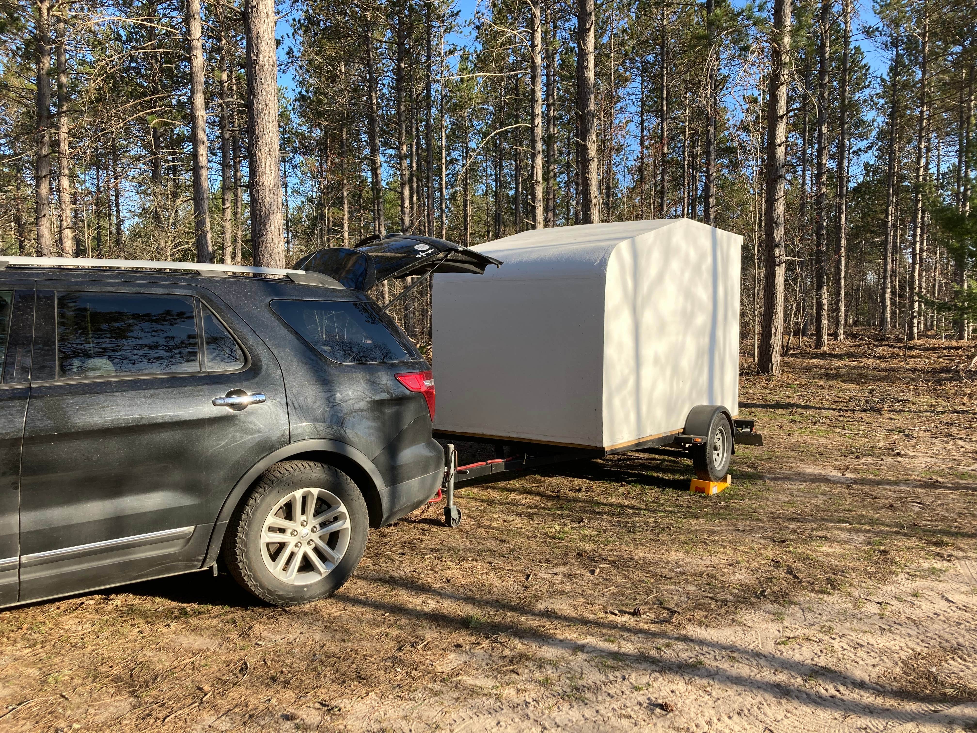 Camper-submitted photo at Hickey Marsh Dispersed Camping near Eben Junction, MI