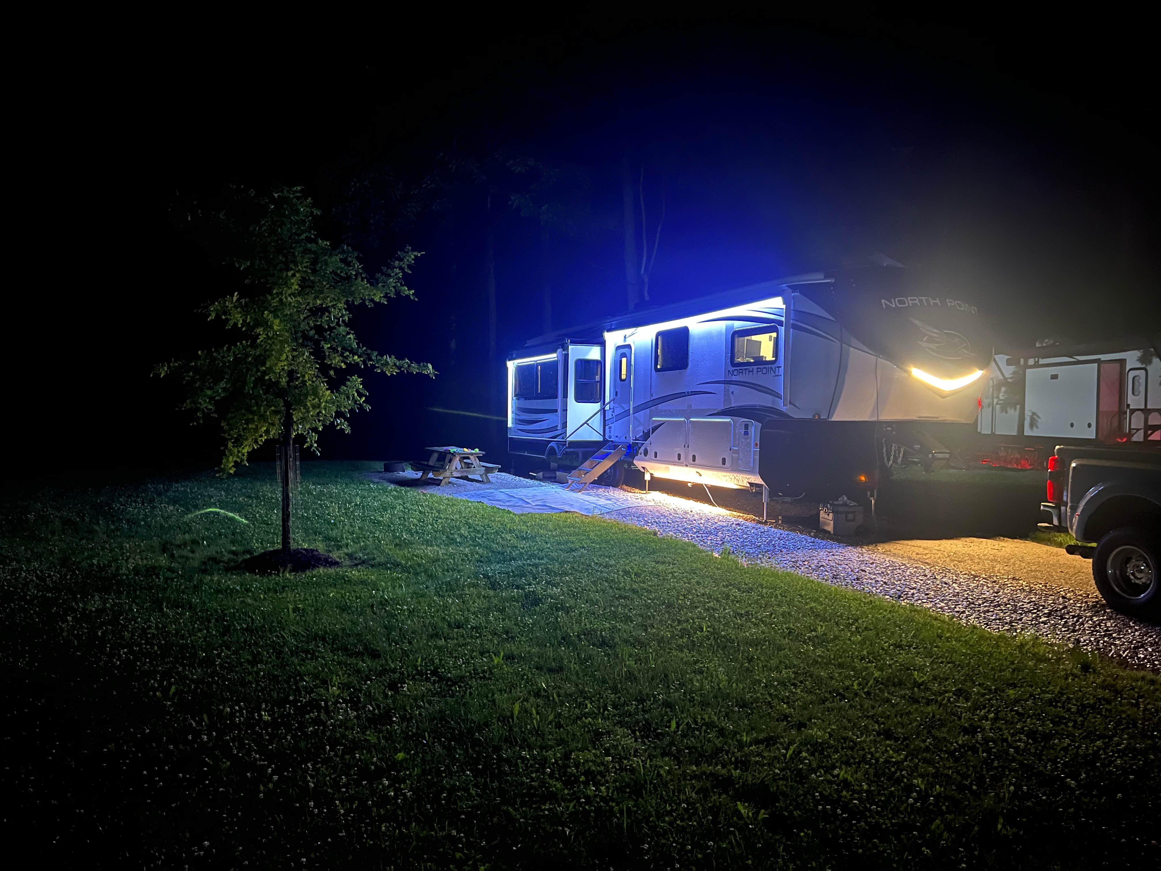 Camper-submitted photo at Hickory Hills Camp Resort near Greencastle, IN