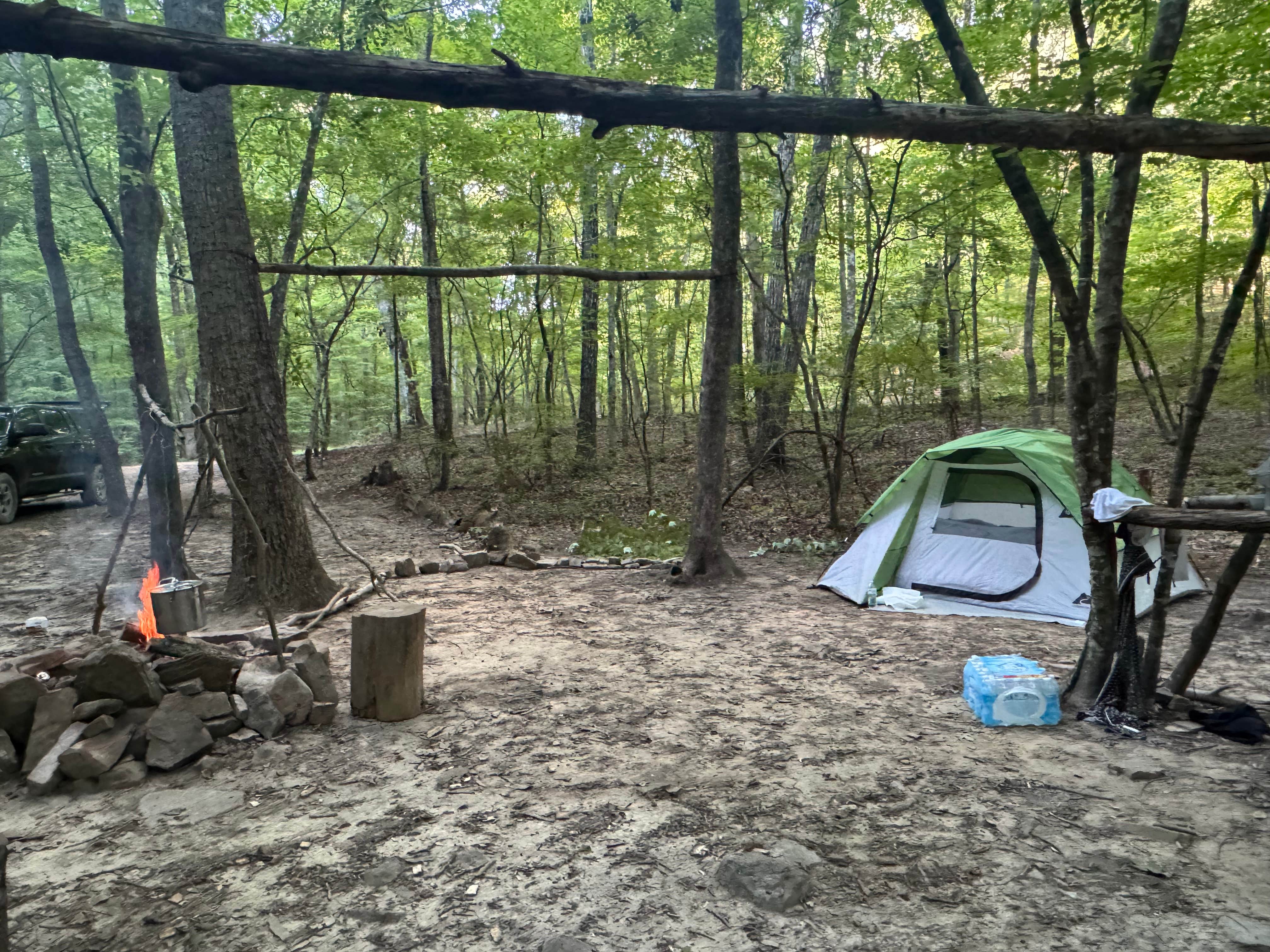 Camper-submitted photo at Hidden Creek Campground near Resaca, GA