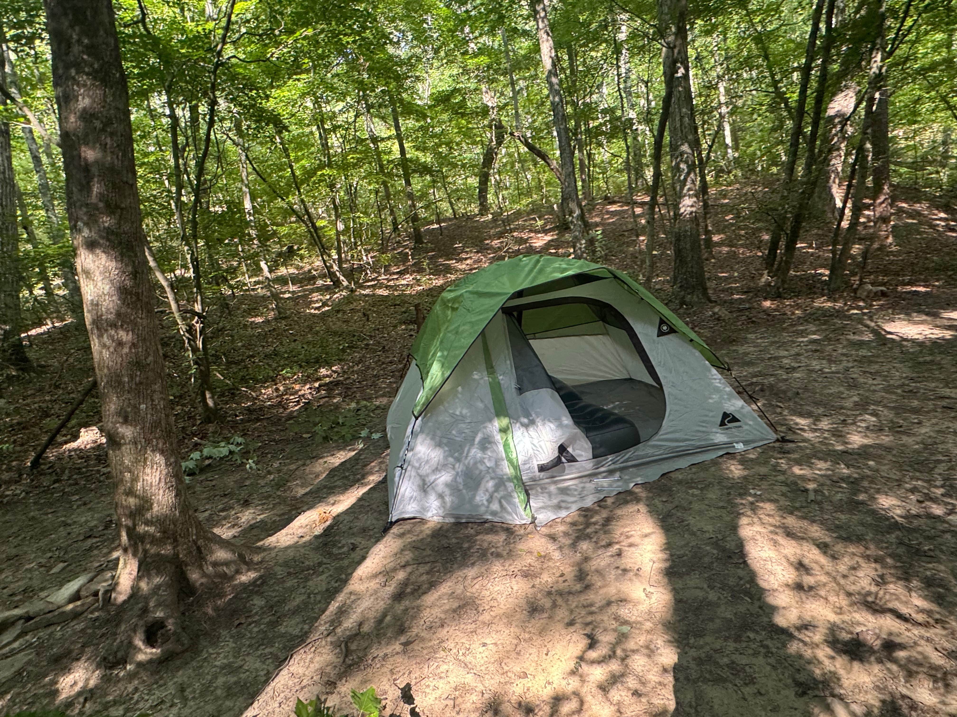 Patrick R.'s photo of a dispersed camping area at Hidden Creek Campground near Fort Payne, AL