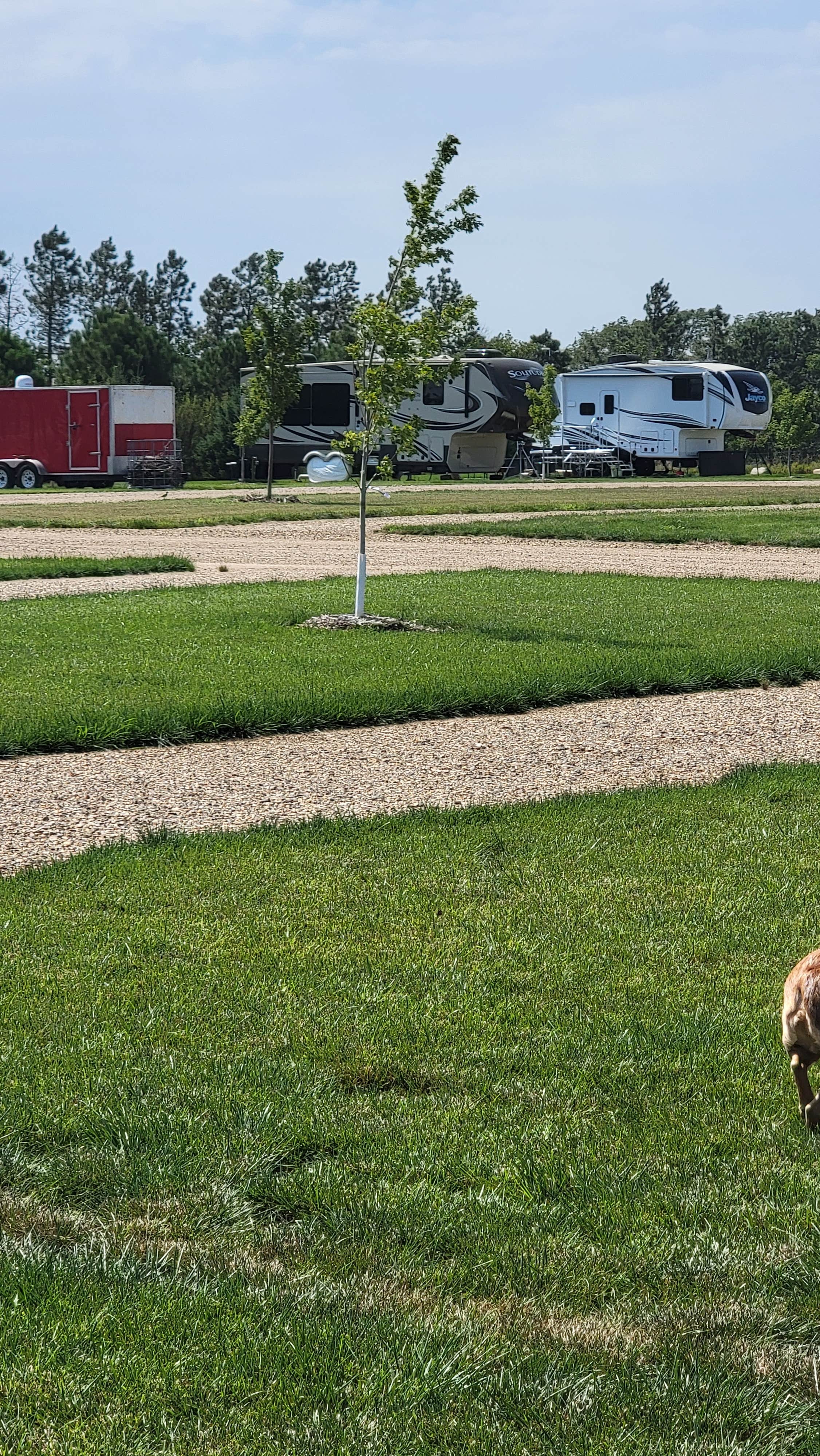 Bibs O.'s photo of rv camping at Hidden Gem Campground near Lake Andes, SD