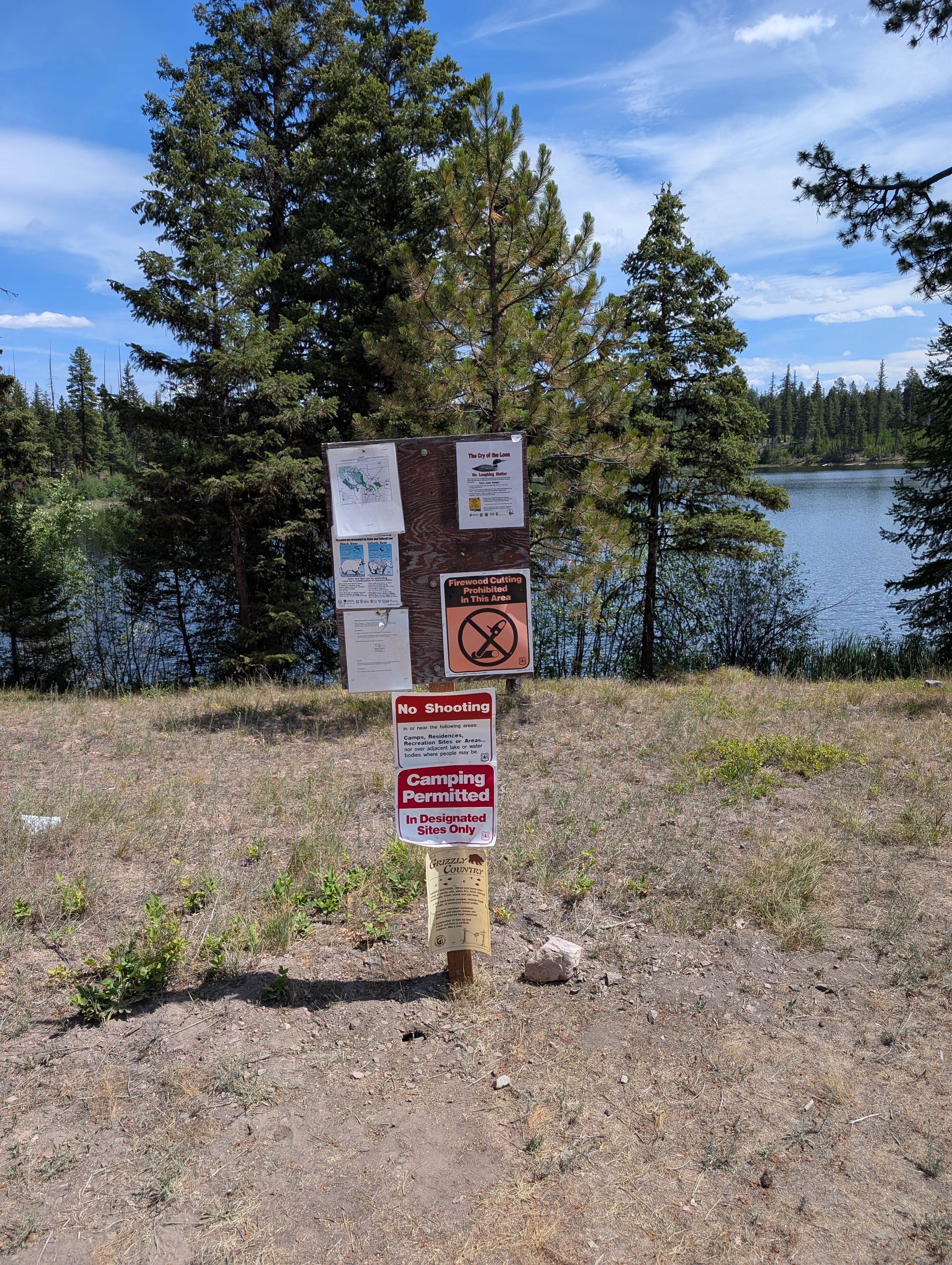Camping near Corricks River Bend: Hidden Lake Campground, Seeley Lake, Montana