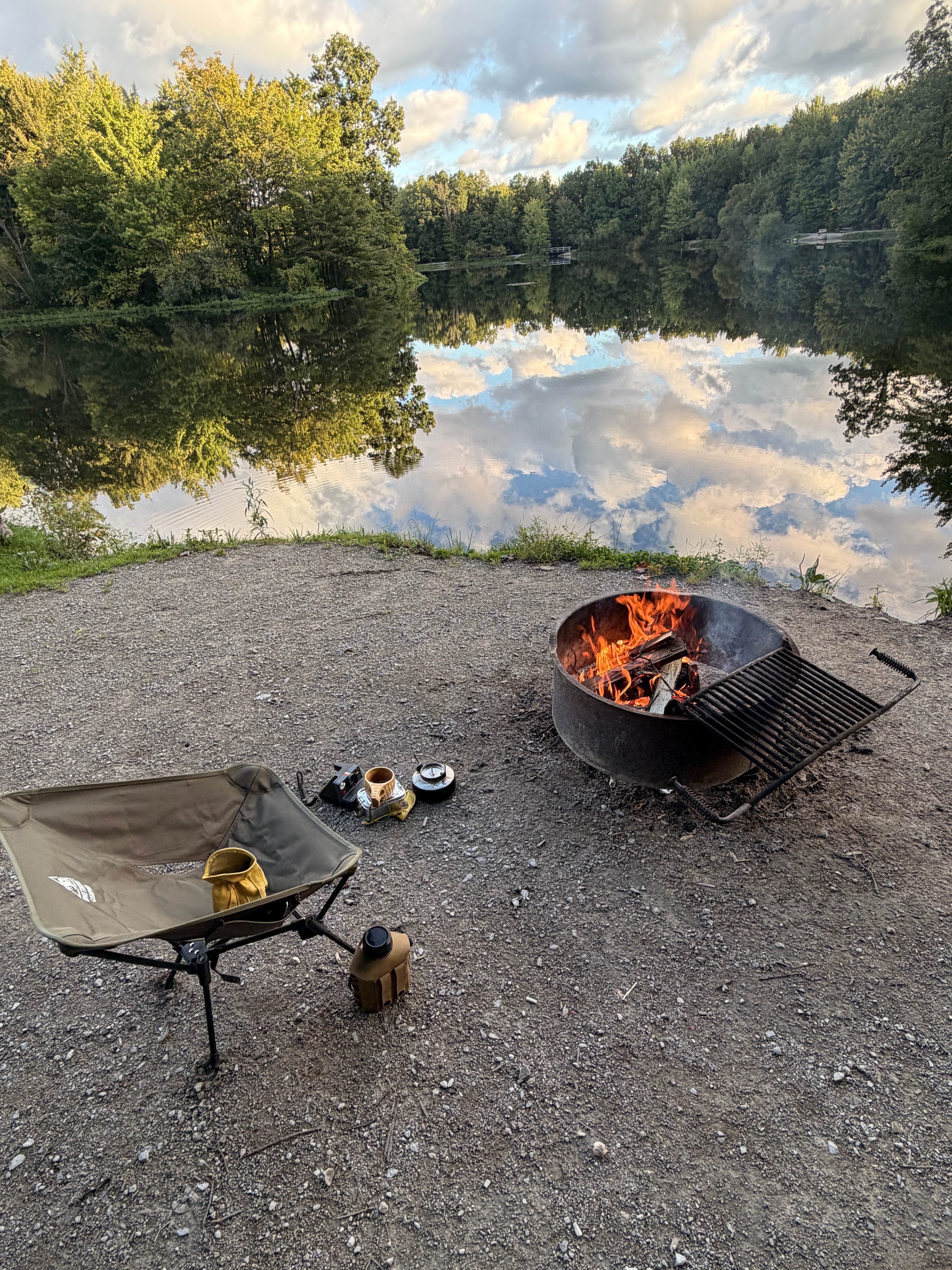 Camper-submitted photo at Hidden Lake near Cleveland Heights, OH