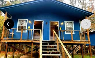 Karen H.'s photo of a cabin at Hidden Oaks Family Campground near Greenwell Springs, LA