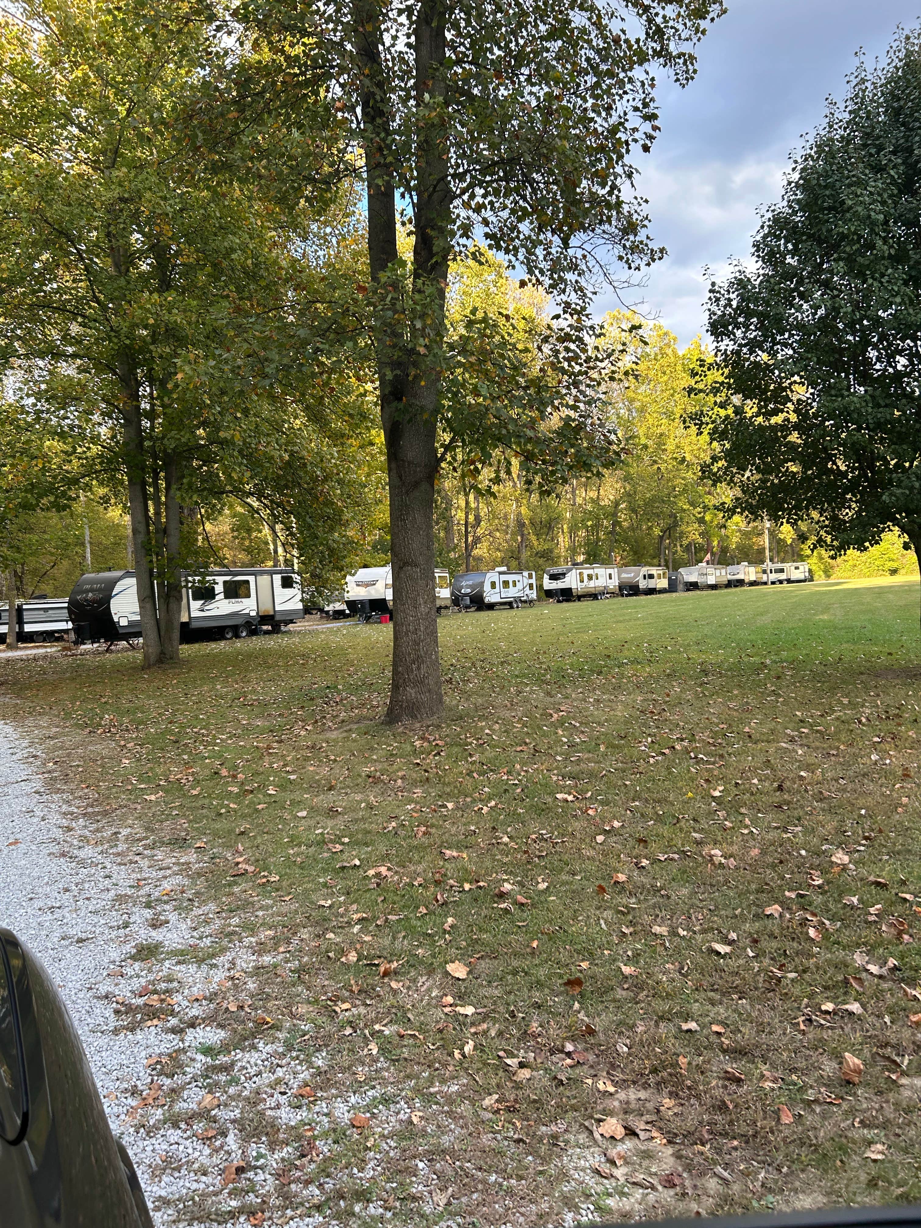 Camper-submitted photo at Hidden Paradise Campground near Trafalgar, IN