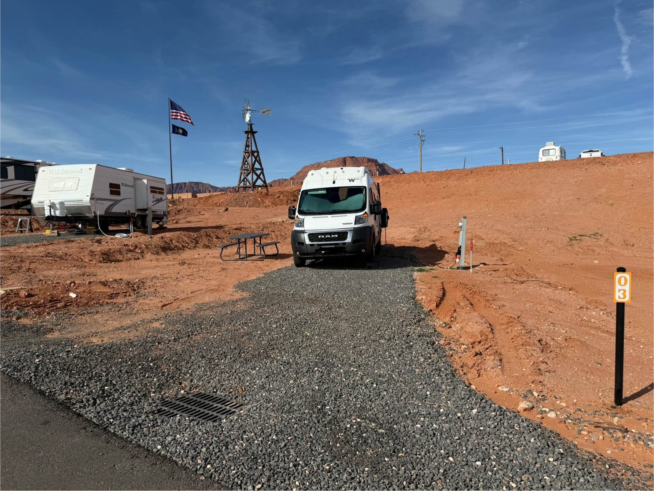 Kim G.'s photo of rv camping at Hidden Springs Rv Resort near Ivins, UT