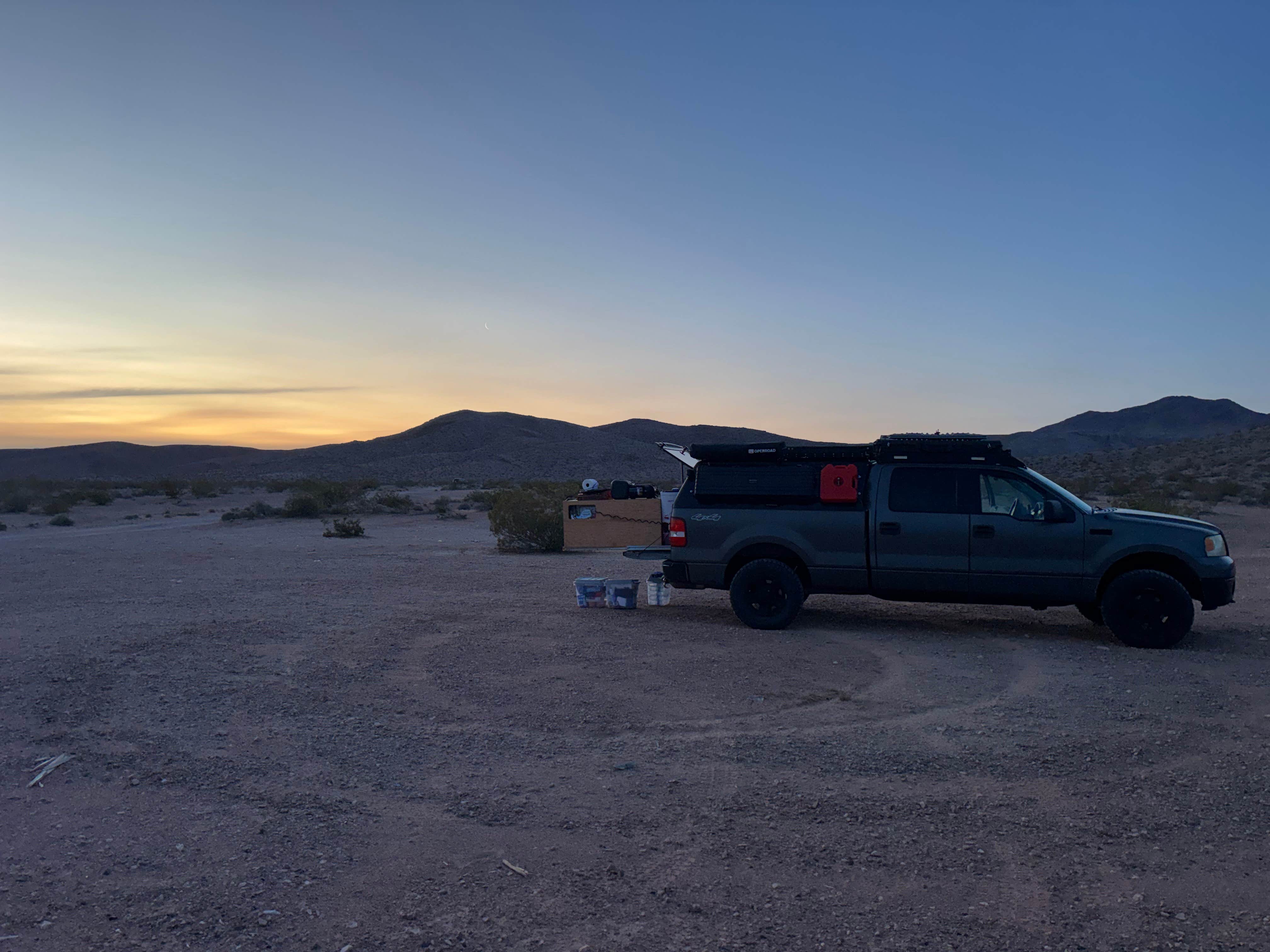 Camper-submitted photo at Hidden Valley Road near Overton, NV