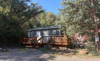 susan F.'s photo of glamping accommodations at Hideout Cabins and Campground near Carbondale, CO