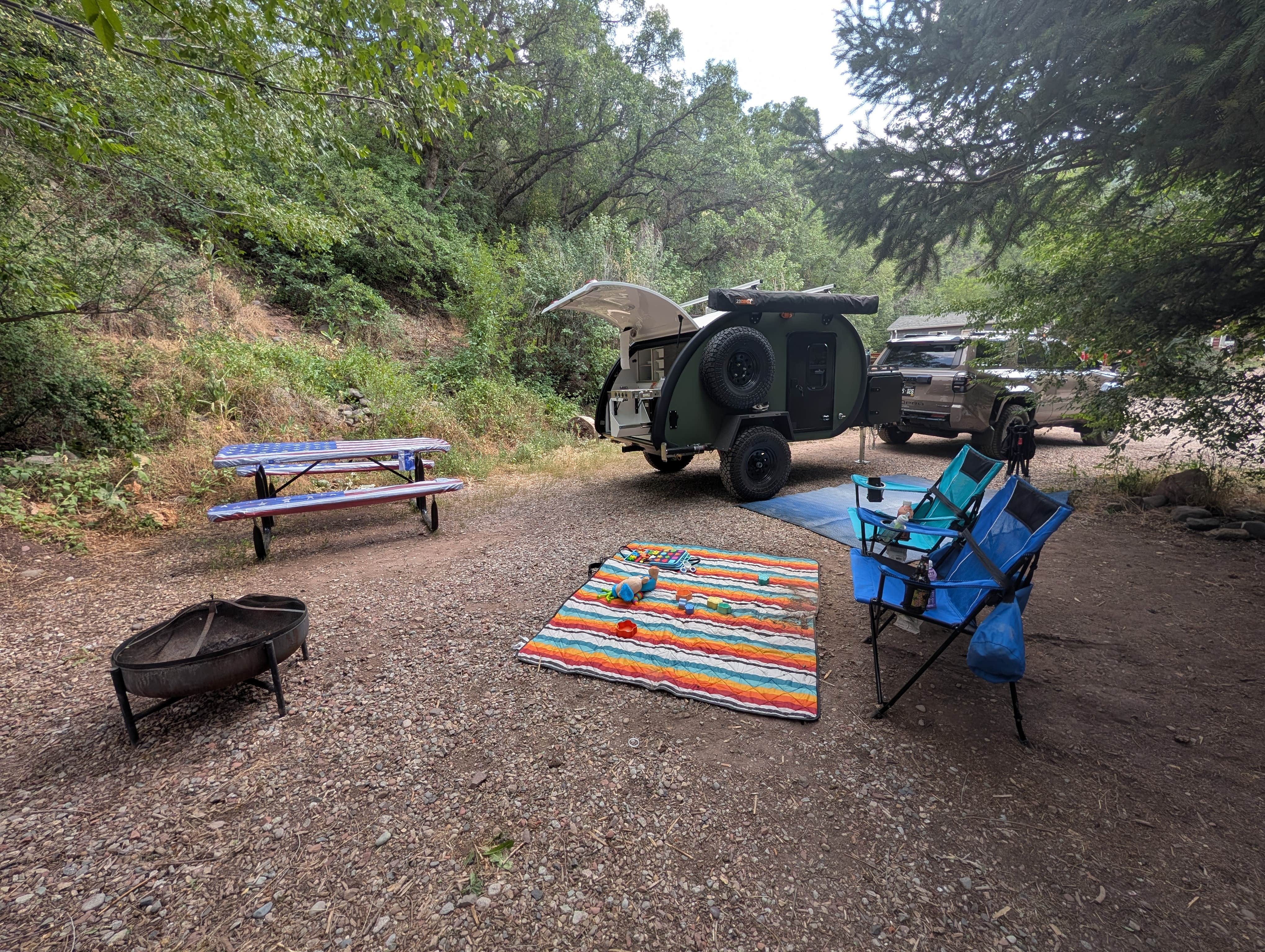 Camper-submitted photo at Hideout Cabins and Campground near Redstone, CO
