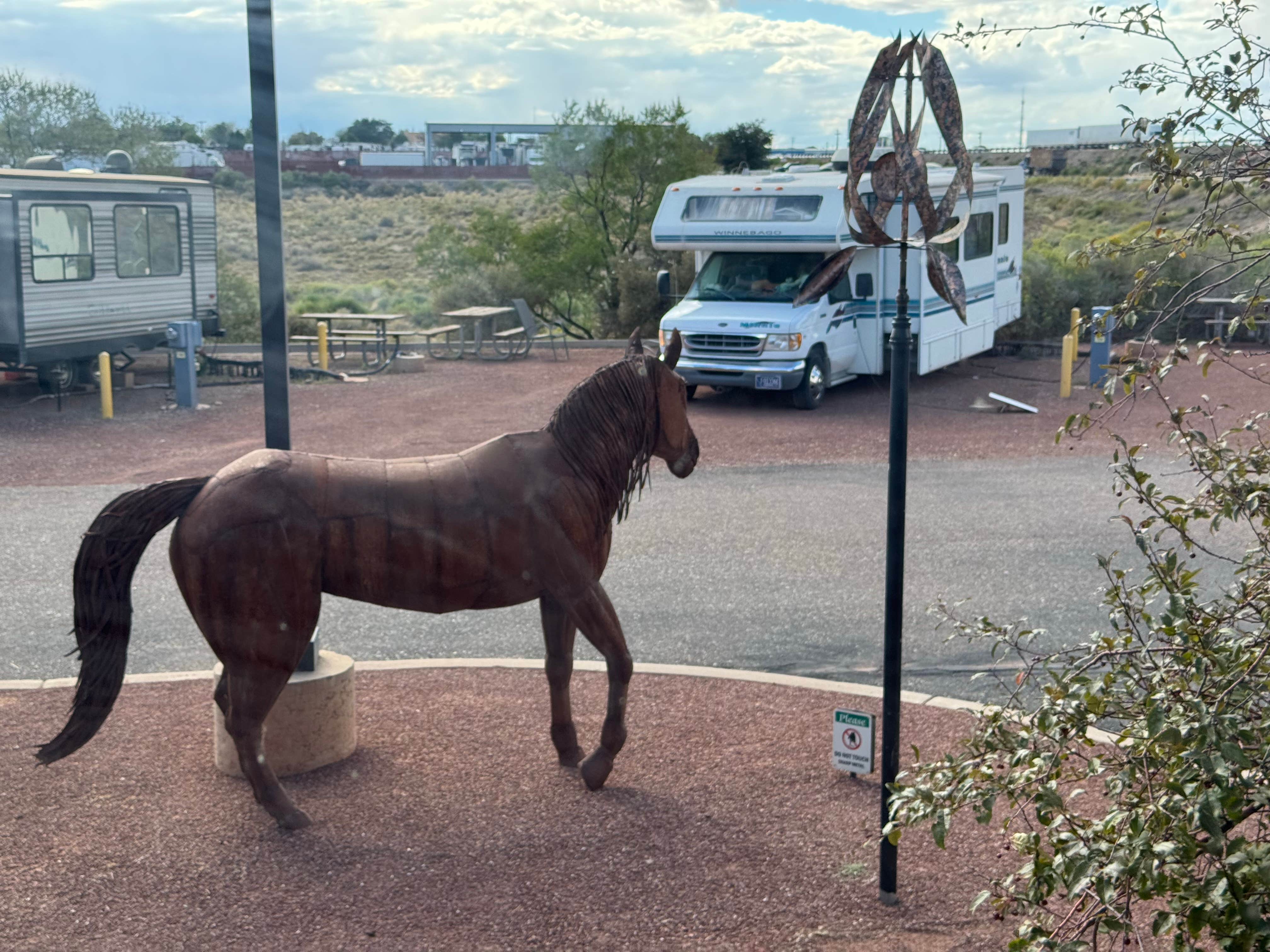 Butch K.'s photo of rv camping at High Desert RV Park near San Antonio, NM