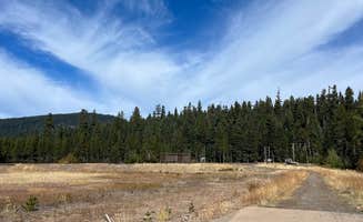Sabrina V.'s photo of a dispersed camping area at Great Meadow Sno-Park near Medford, OR