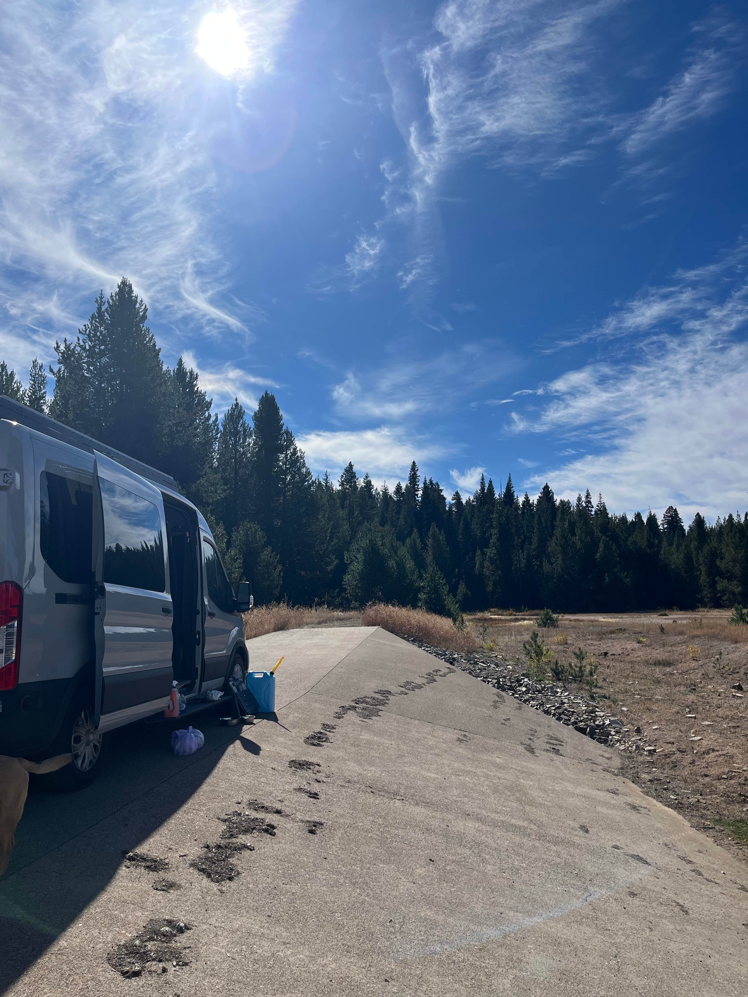 Camper submitted image from High Lakes Bike Trail parking lot - 2