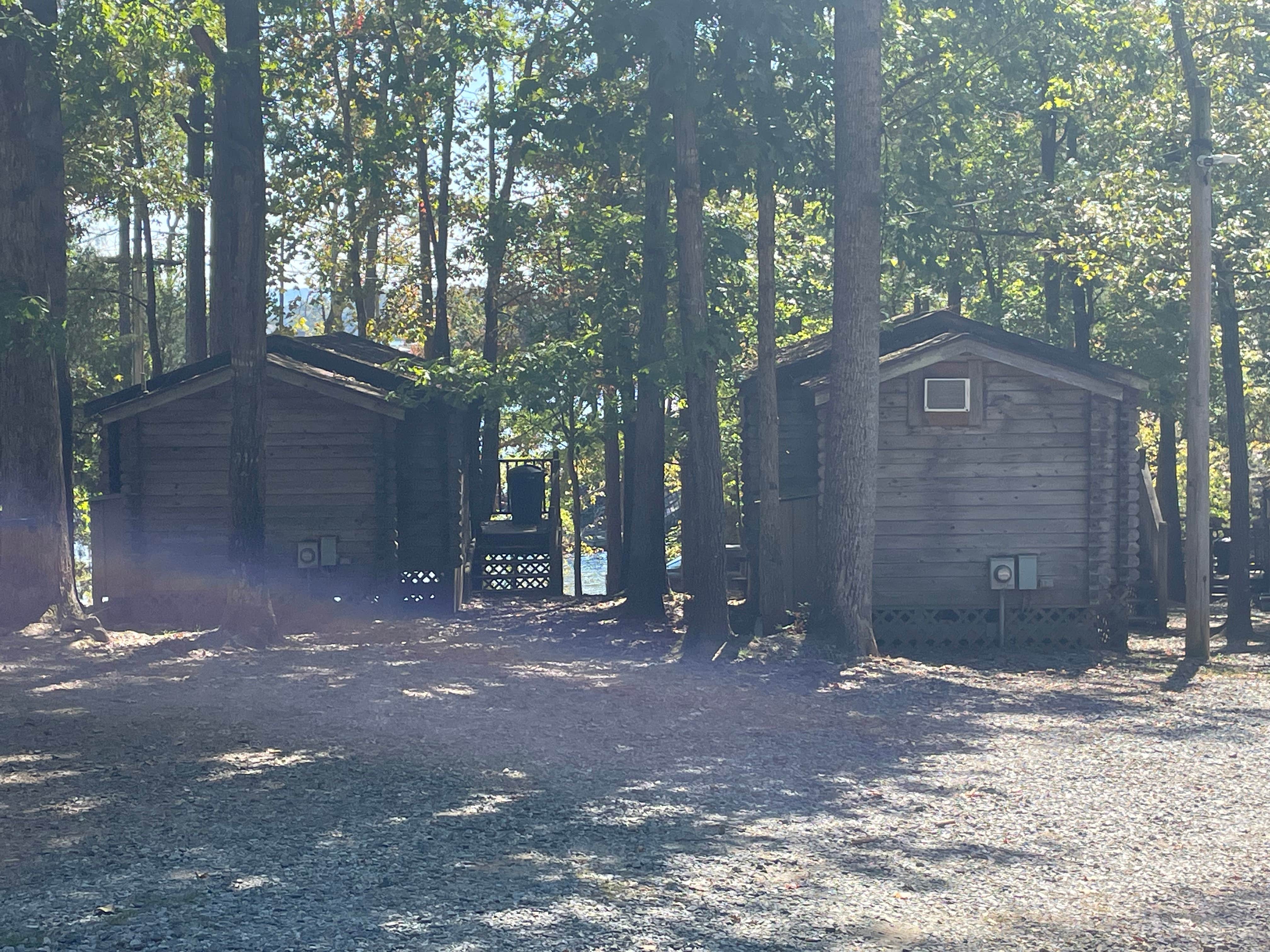 Robert D.'s photo of a cabin at High Rock Lake Marina and Campground near Monroe, NC