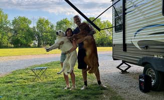 luke S.'s photo of rv camping at Hillside RV Park near Pittsburg, KS