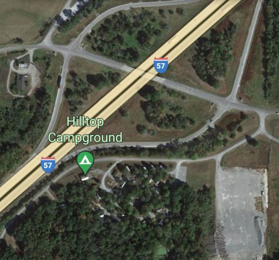 Camping near Backpack Campground — Ferne Clyffe State Park: Hilltop Campground, Goreville, Illinois