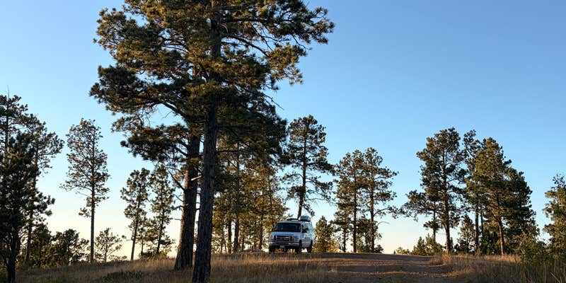 Camper submitted image from Hilltop near Devils Tower