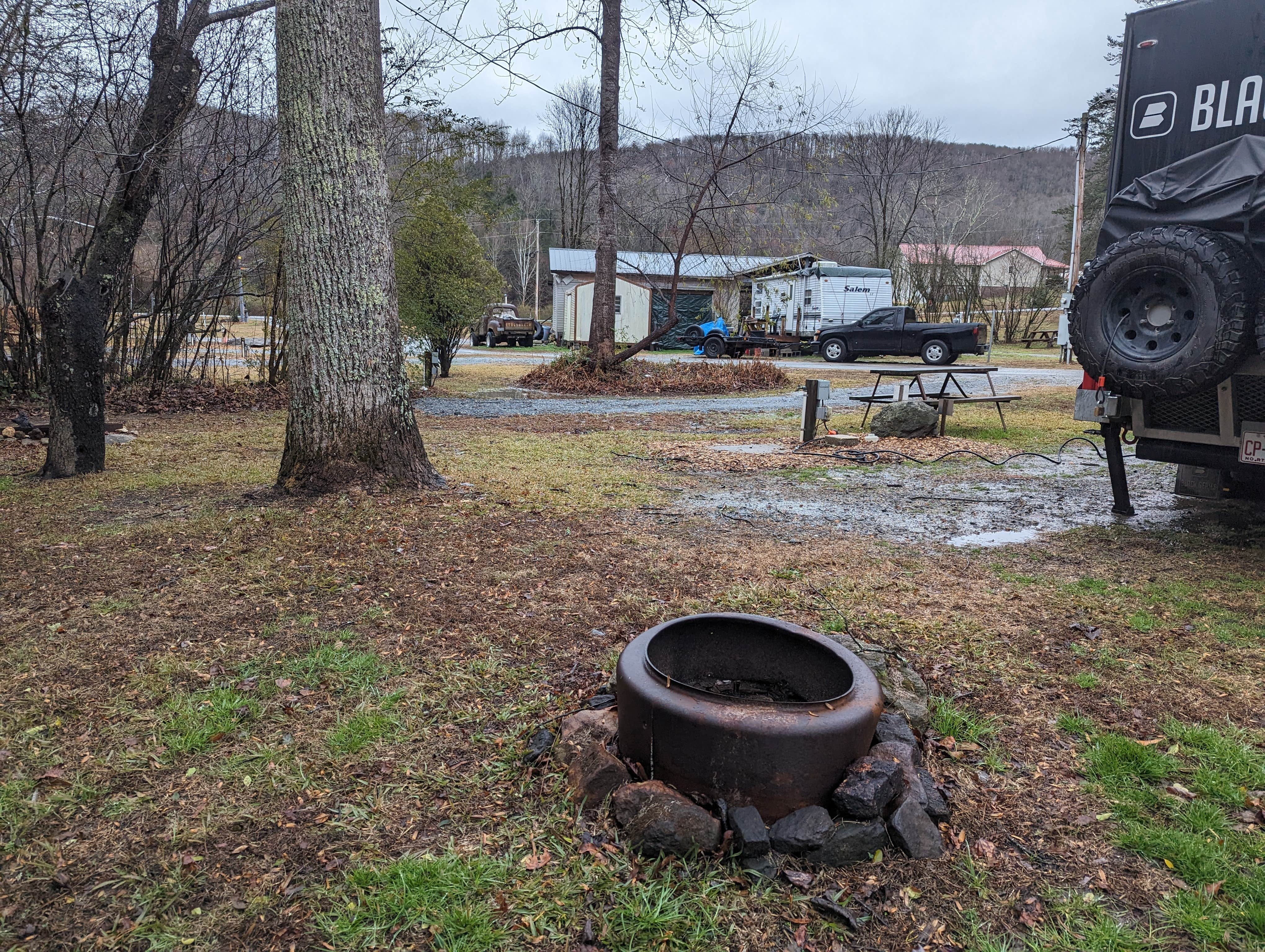 Camper-submitted photo at Hitching Post Campground near Zirconia, NC