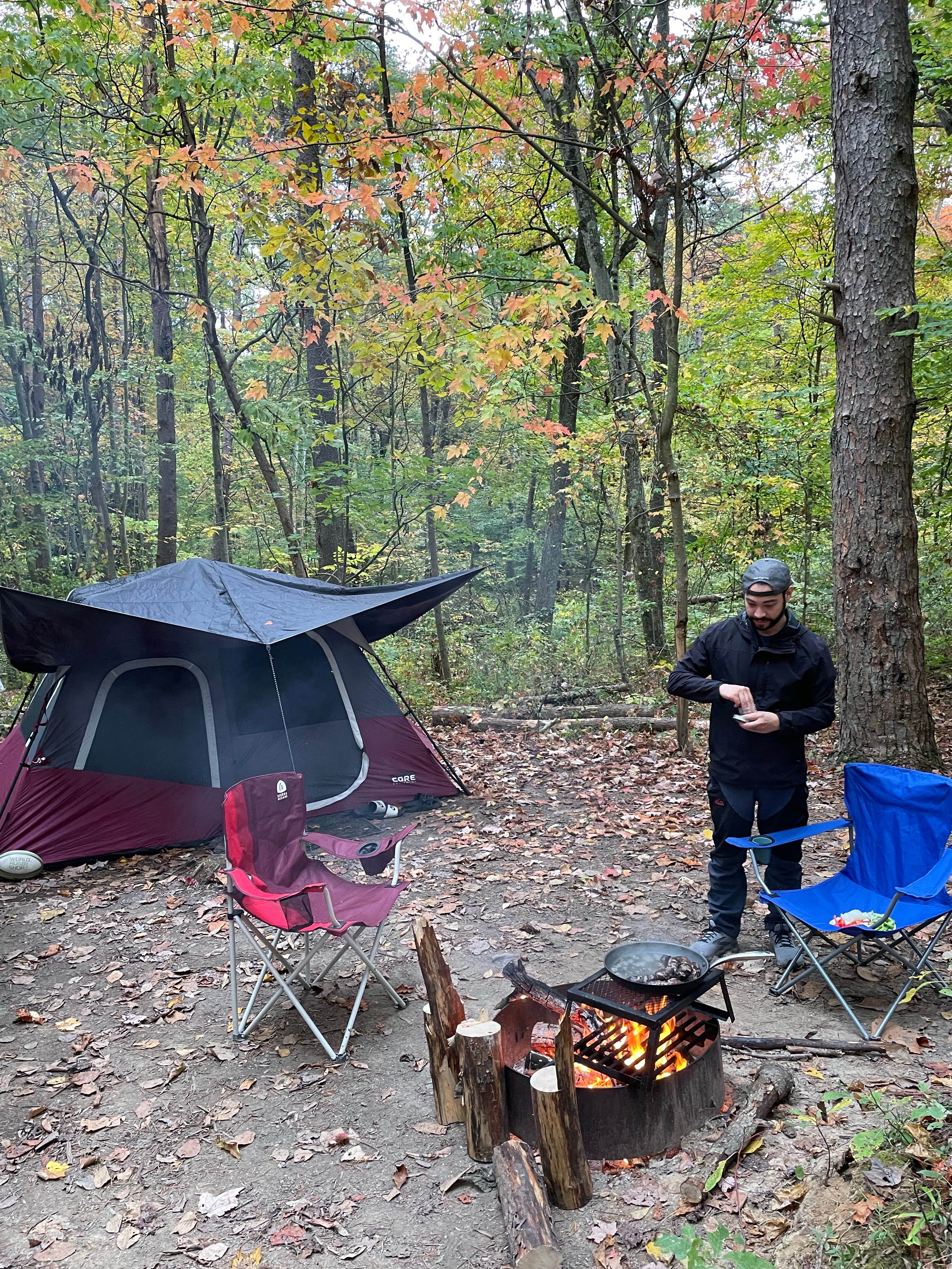 Nick B.'s photo at Hocking Hills State Park Campground near Chillicothe, OH