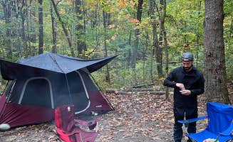 Nick B.'s photo at Hocking Hills State Park Campground near Chillicothe, OH