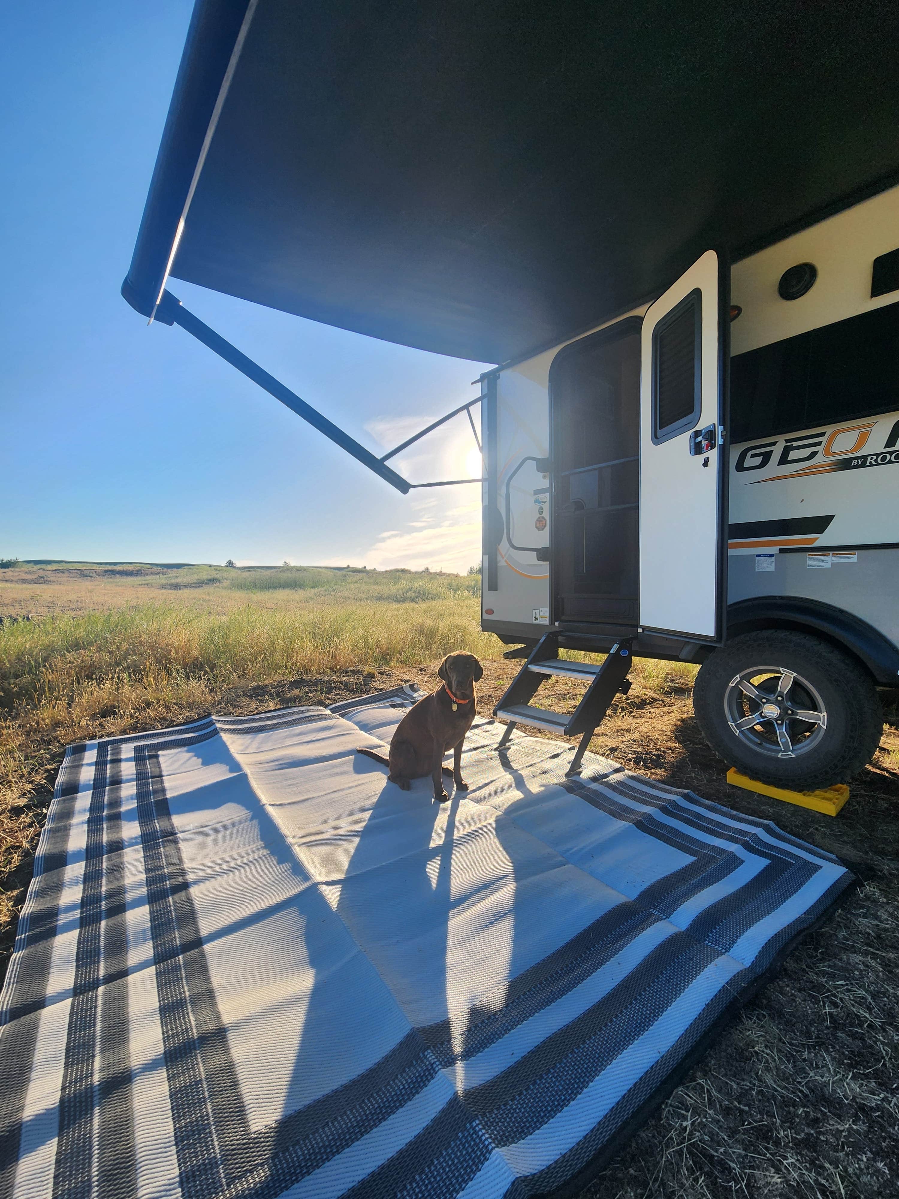 Traci B.'s photo of rv camping at Hog Lake Campground near Sprague, WA