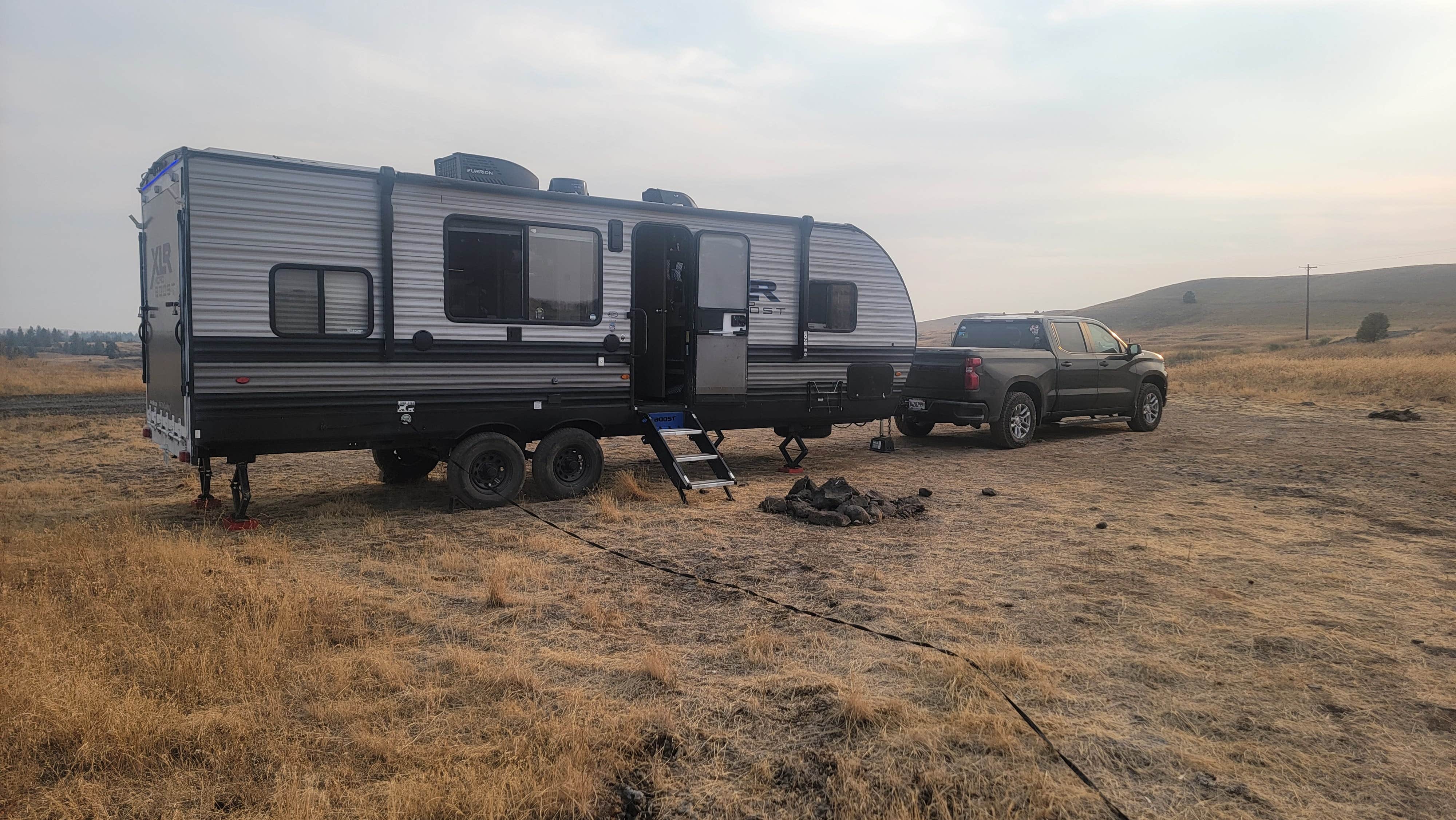 ron R.'s photo of rv camping at Hog Lake Campground near Ritzville, WA