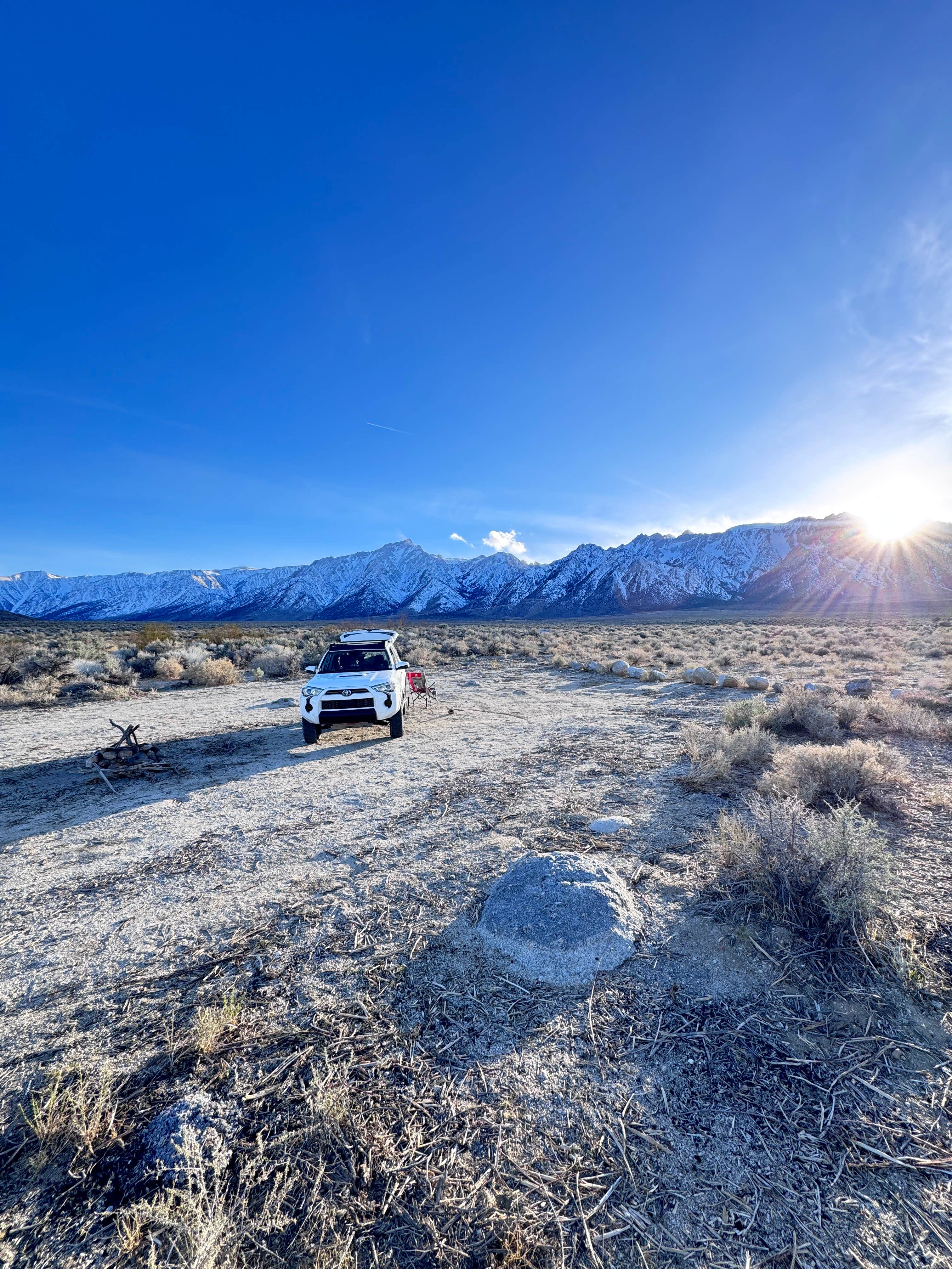 Camper-submitted photo at Hogback Creekside Camp near Alabama Hills, CA