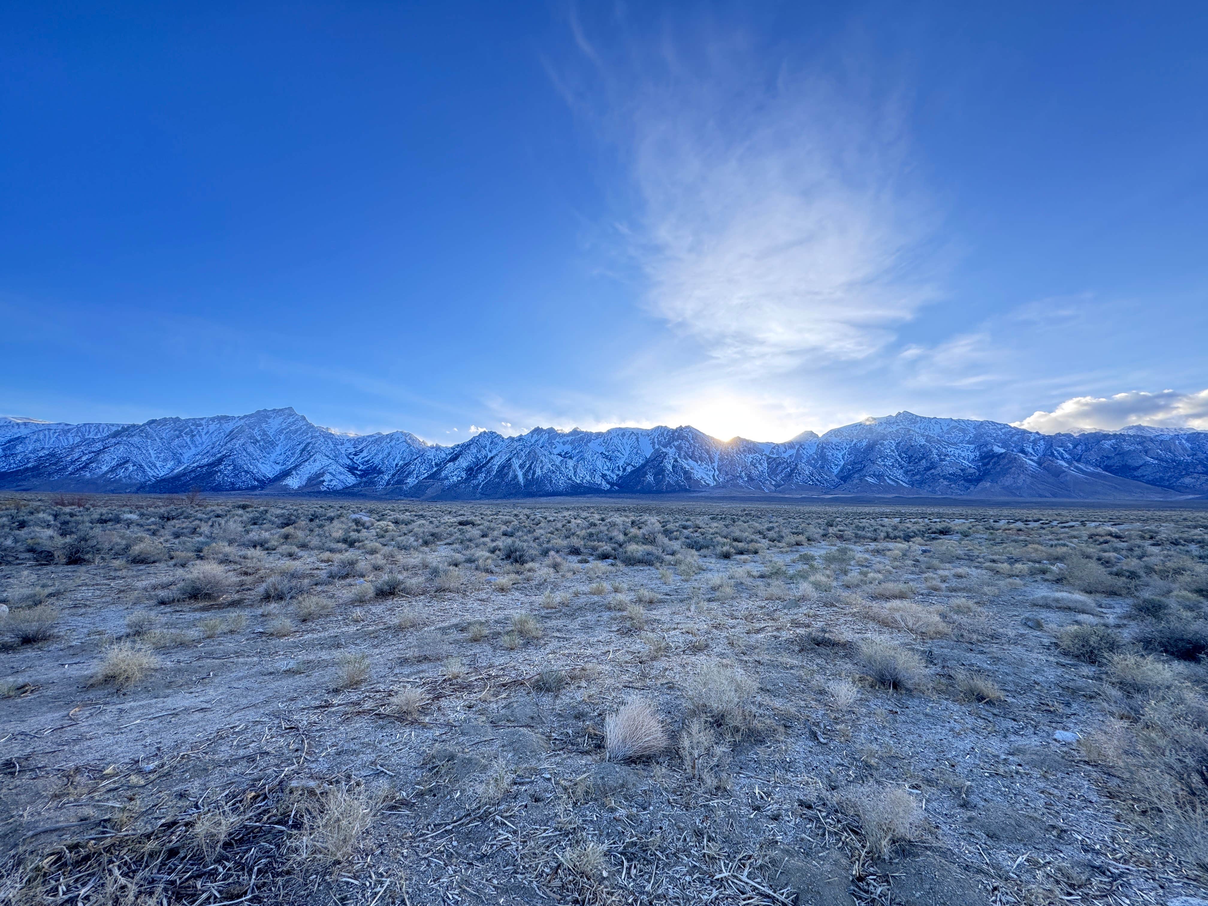 Camping near Whitney Portal: Hogback Creekside Camp, Lone Pine, California