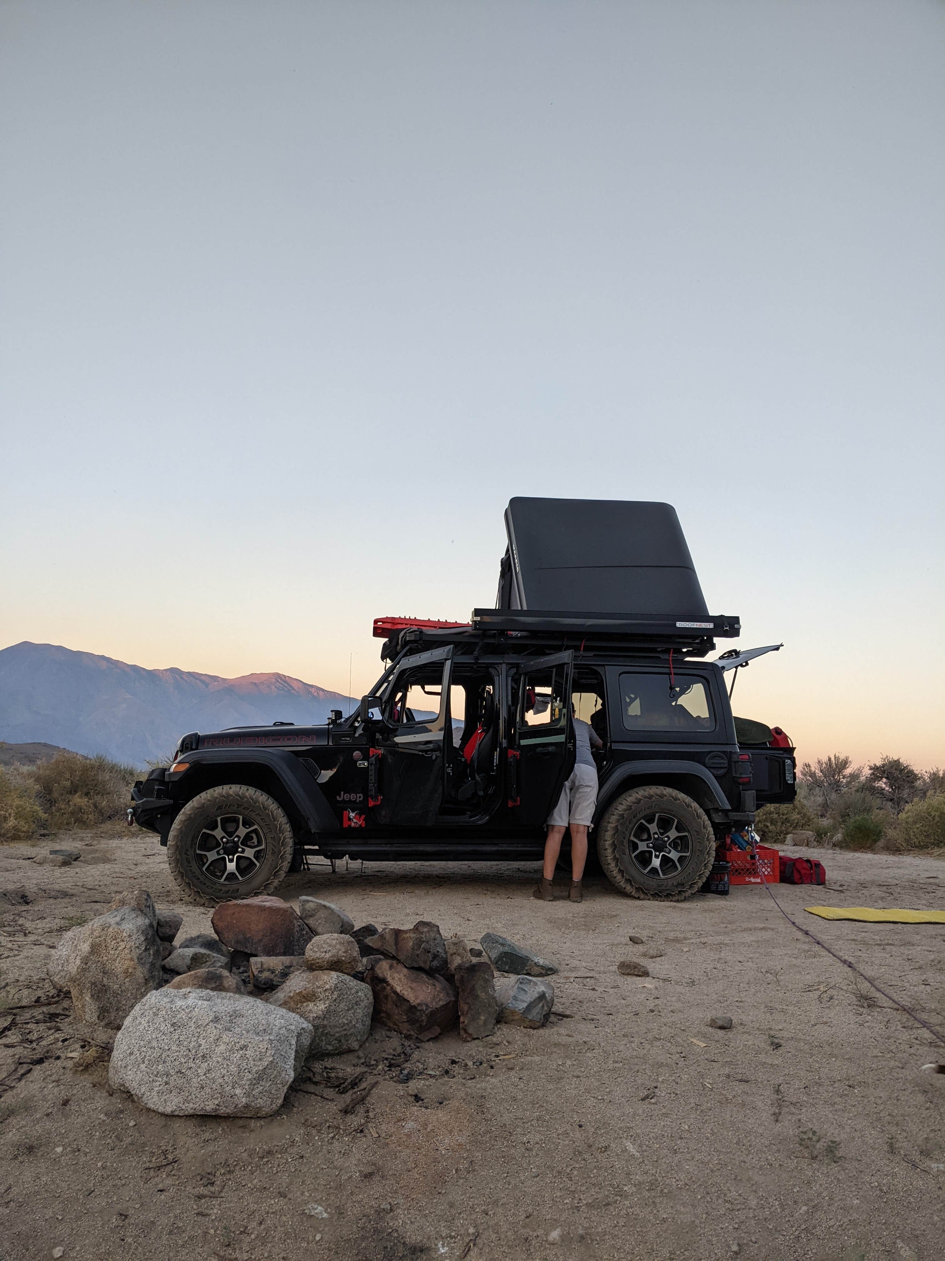 Camper-submitted photo at Hogback Creekside Camp near Alabama Hills, CA