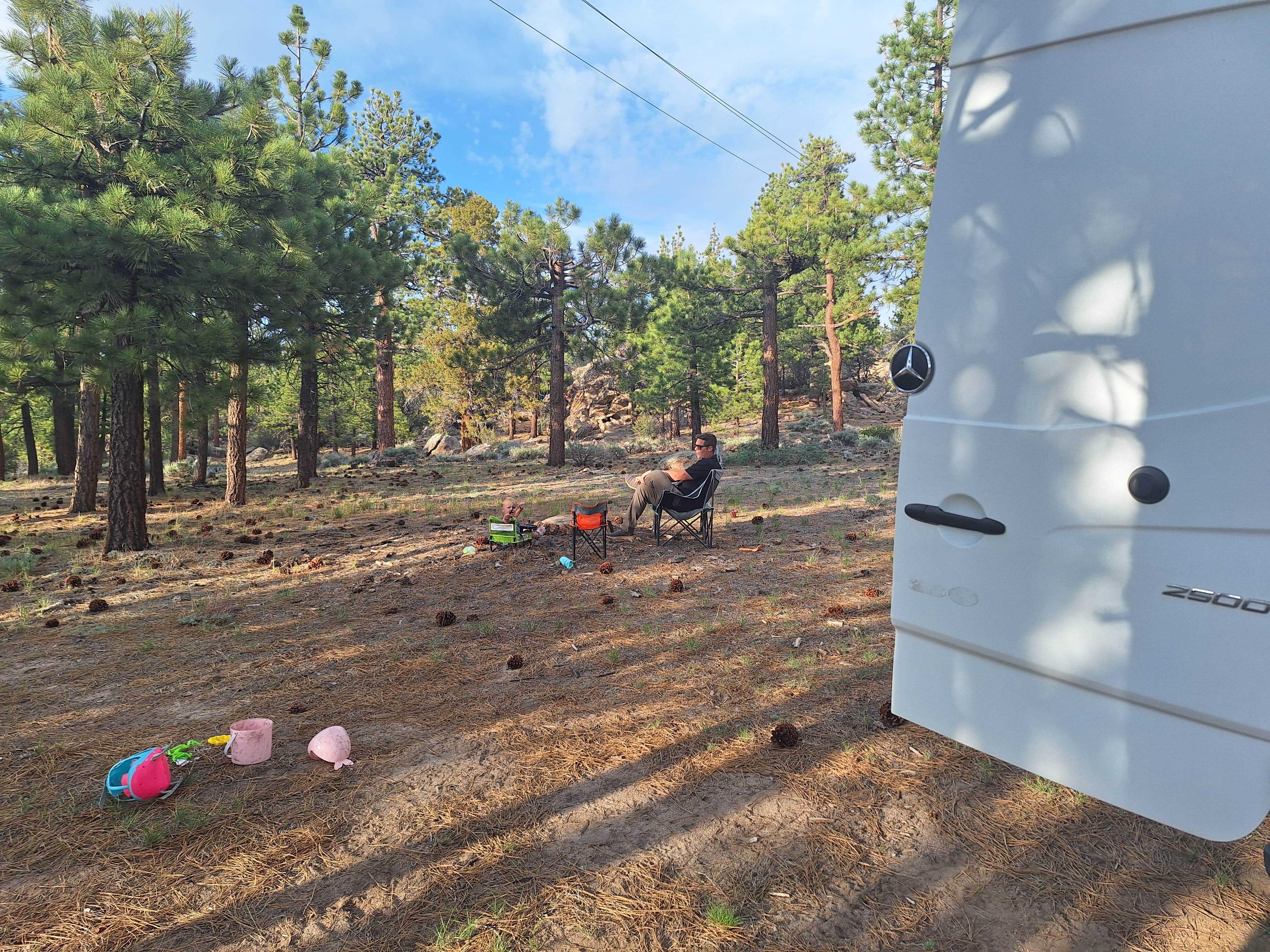 Allie N.'s photo at Holcomb Valley Climbers Camp near Big Bear Lake, CA