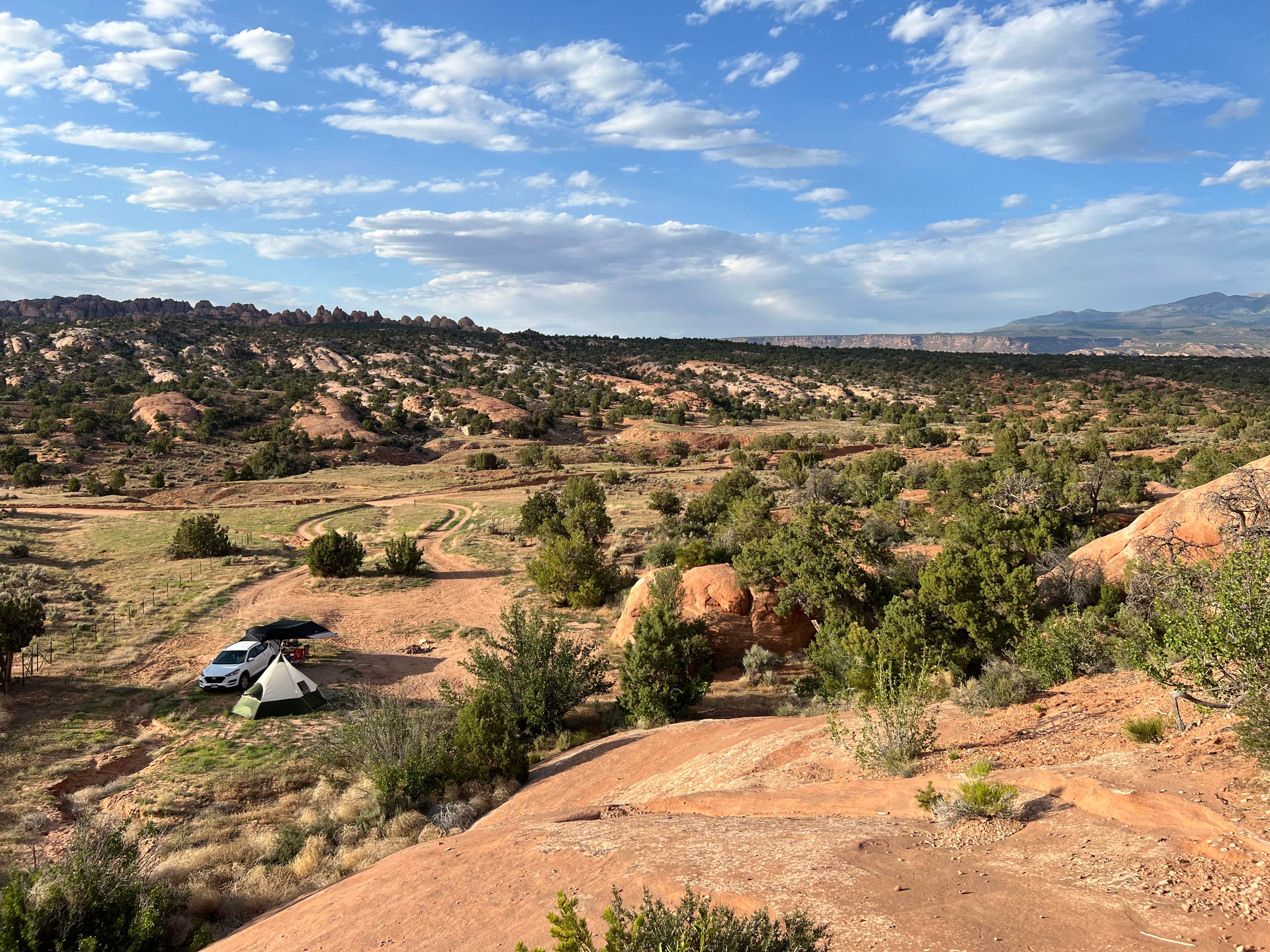 Camping near Dispersed Campsite on Egypt Trailhead Road: Hole in the Rock Road Dispersed at Utah 24, Escalante, Utah
