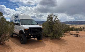 Meghan B.'s photo of rv camping at Hole in the Rock Road Dispersed at Utah 24 near Boulder, UT