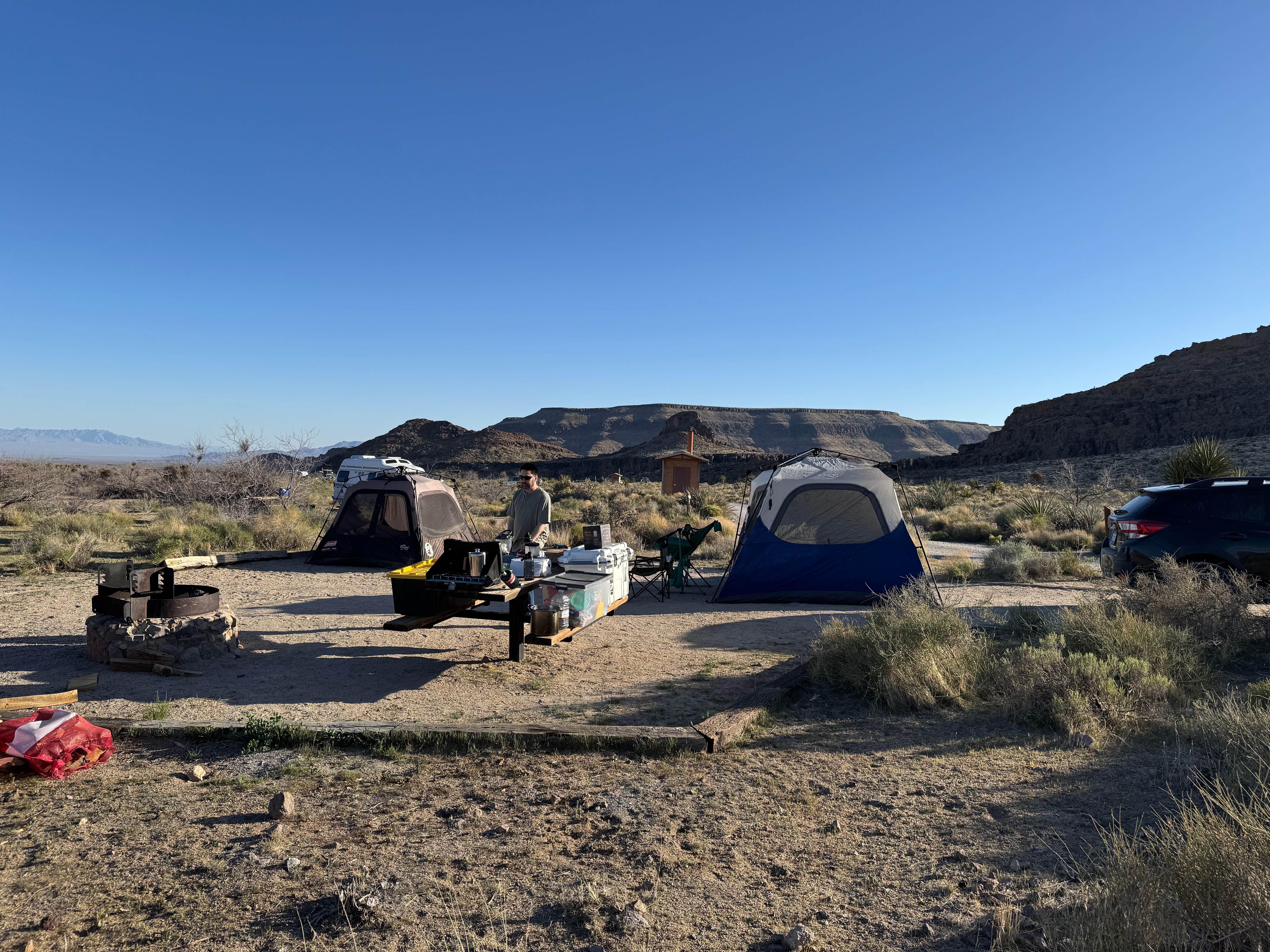 Andre V.'s photo at Hole In The Wall Campground — Mojave National Preserve near Baker, CA