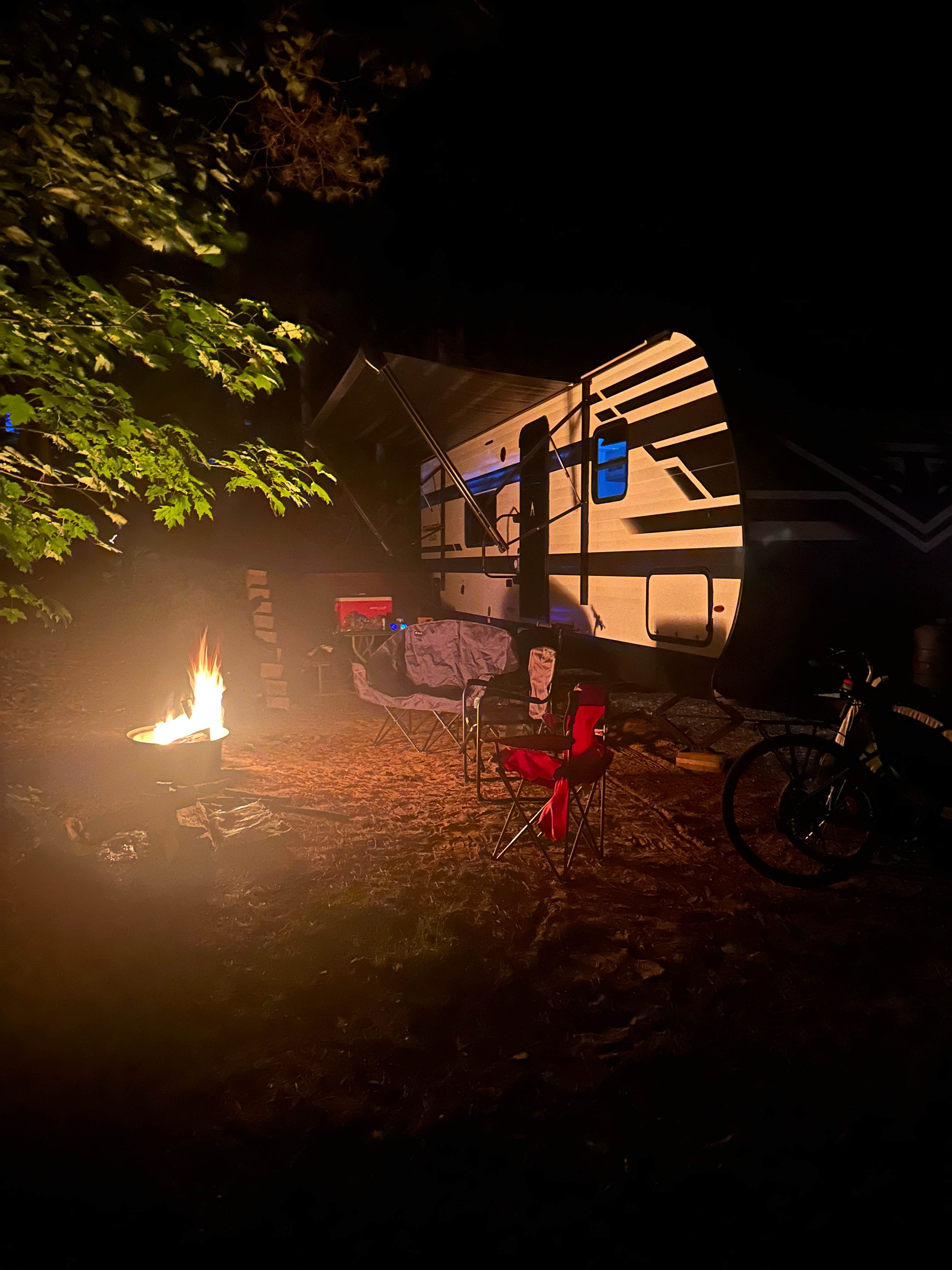 Camper-submitted photo at Holiday Camping Resort near Shelby, MI
