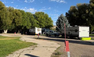 Mystle W.'s photo of camping with pets at Holiday Hills RV Park near Fruit Heights, UT