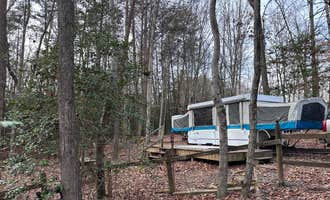 Camping near Riverwalk RV Park: Holly Ridge Family Campground, Nebo, North Carolina