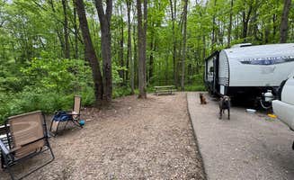 Ashley F.'s photo at McGinnis Lake Modern Campground — Holly Recreation Area near Flint, MI
